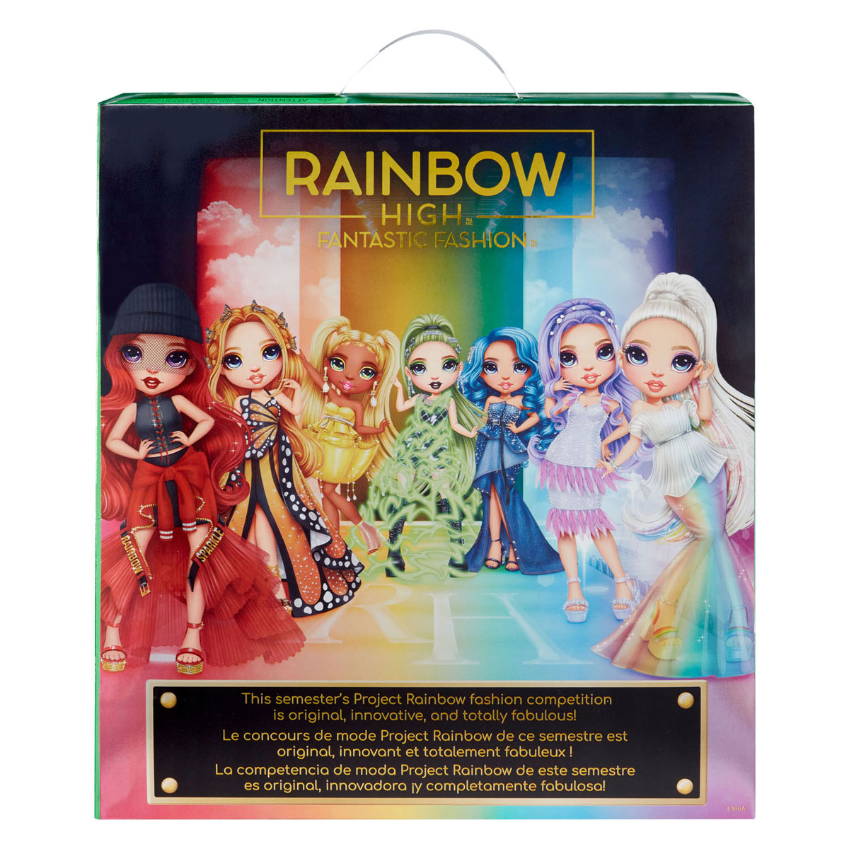 Rainbow High Fantastic Fashion Dolls (Rub/ Jade/ Sunny) - Assorted*