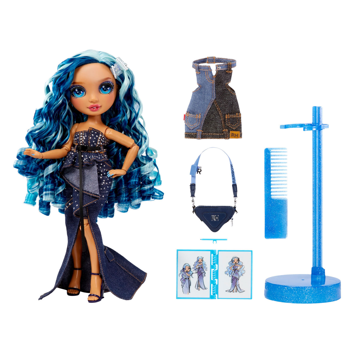 Rainbow High Fantastic Fashion Doll - Skyler | Thimble Toys Rainbow High Fantastic Fashion Doll - Skyler | Thimble Toys