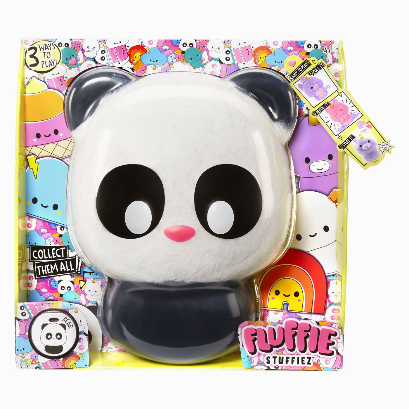 Fluffie Stuffiez Large Plush - Collectible Rainbow Surprise Reveal