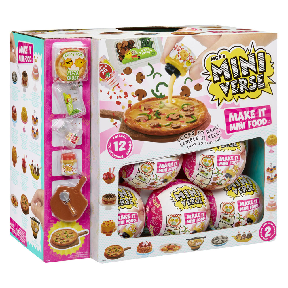MGA's Miniverse Make It Mini Foods - Diner, Make It Mini