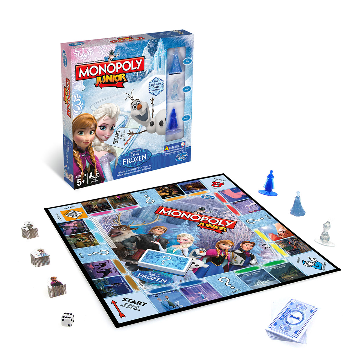 Monopoly Frozen 2 – Gioco Da Tavolo Ufficiale Disney Per Bambini Dagli 8 Anni