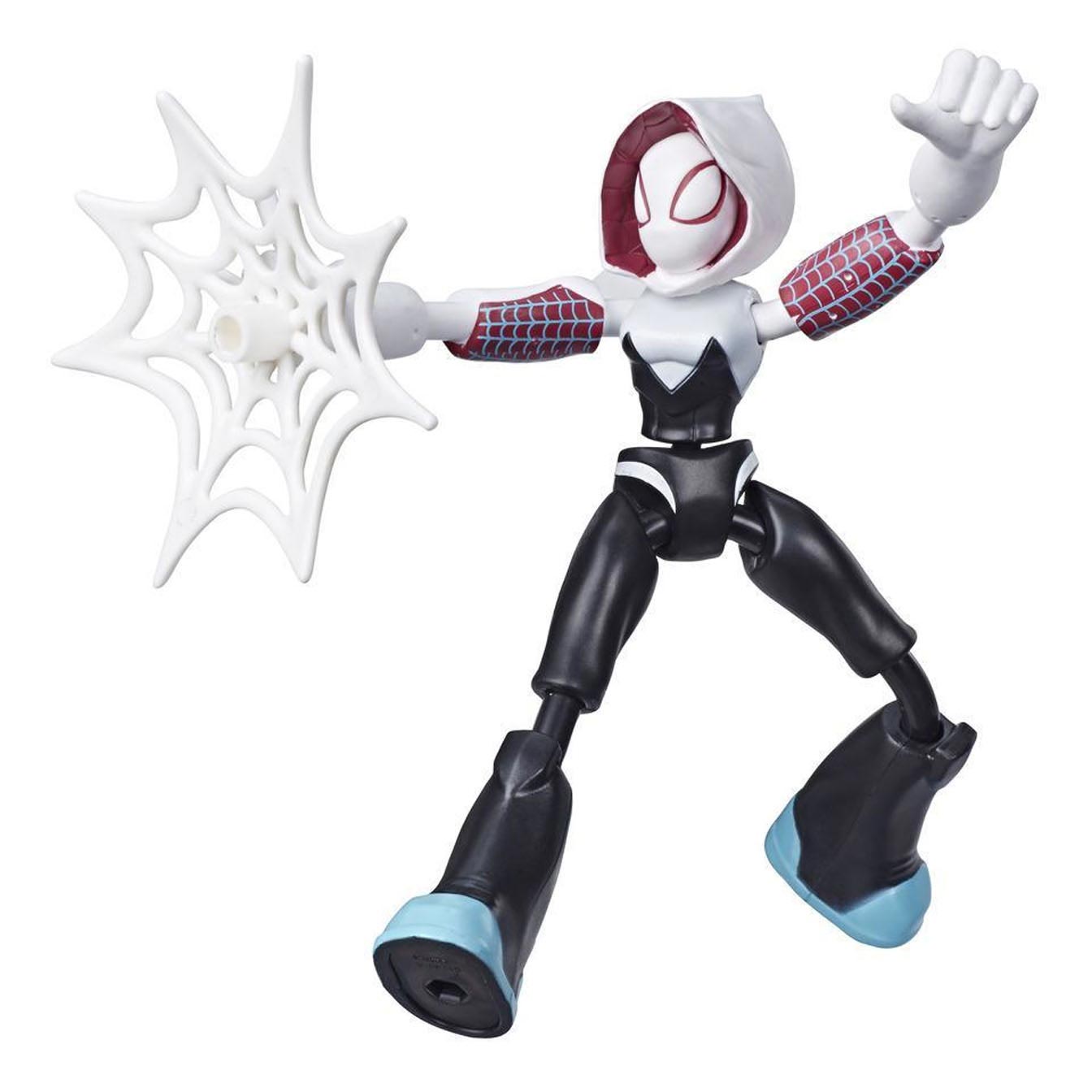 Flexible Action Figure Spiderman - Ghost Spider | Thimble Toys
