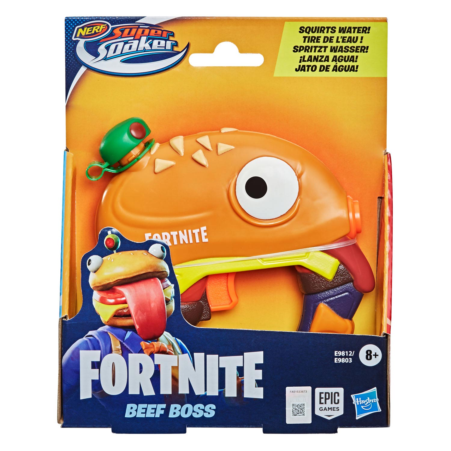 Nerf Super Soaker Fortnite Beef Boss Thimble Toys