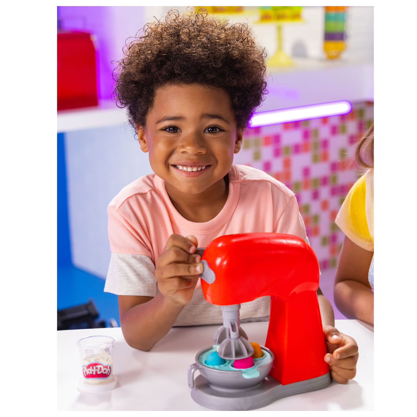 Play-Doh Kitchen Creations Magical Mixer Playset, Toy Mixer with Play  Kitchen Accessories - Play-Doh