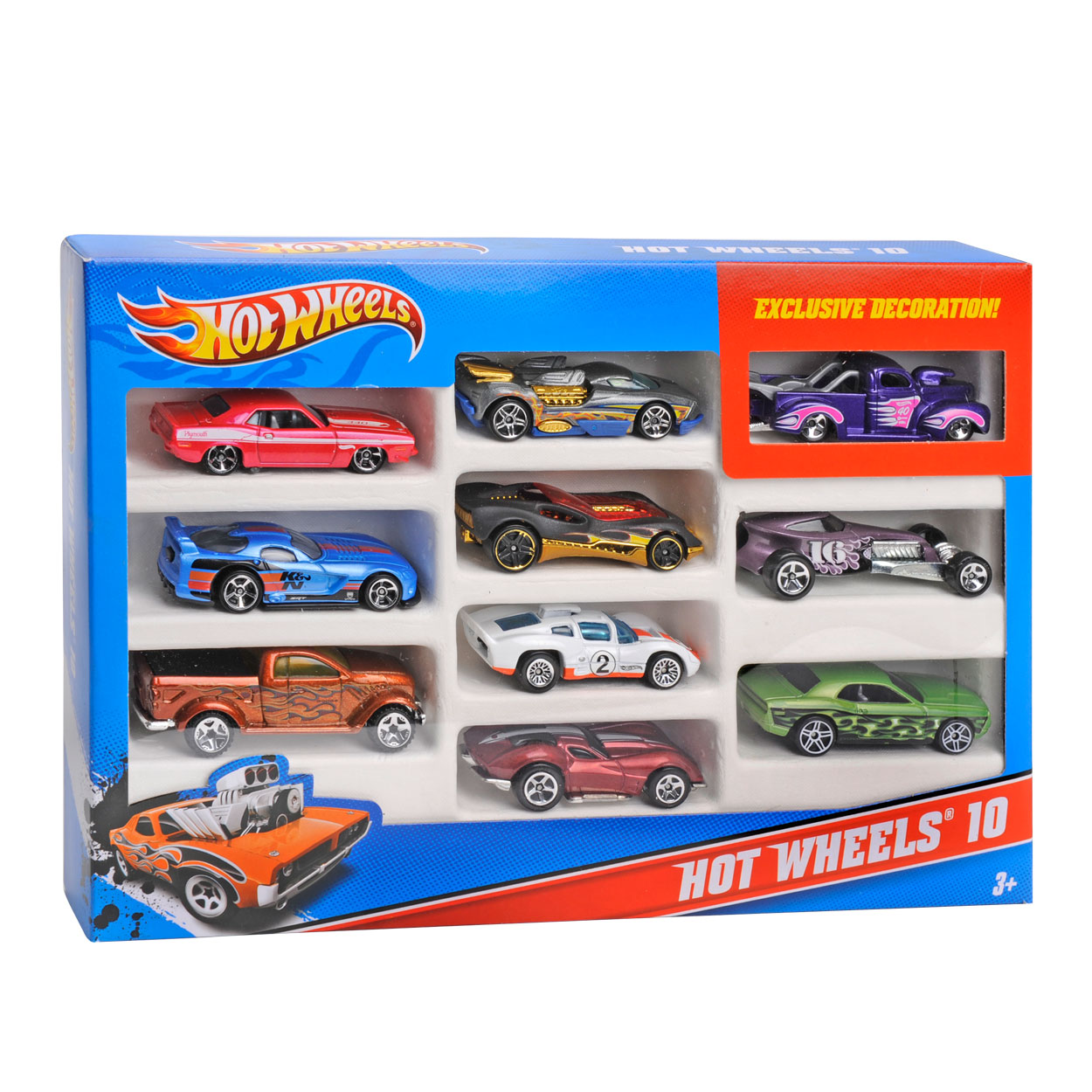 Hot Wheels Gift Set of 9 Toy Cars or Trucks in 1:64 Scale (Styles May Vary)  - Walmart.com | Toy car, Hot wheels, Hot wheel gifts