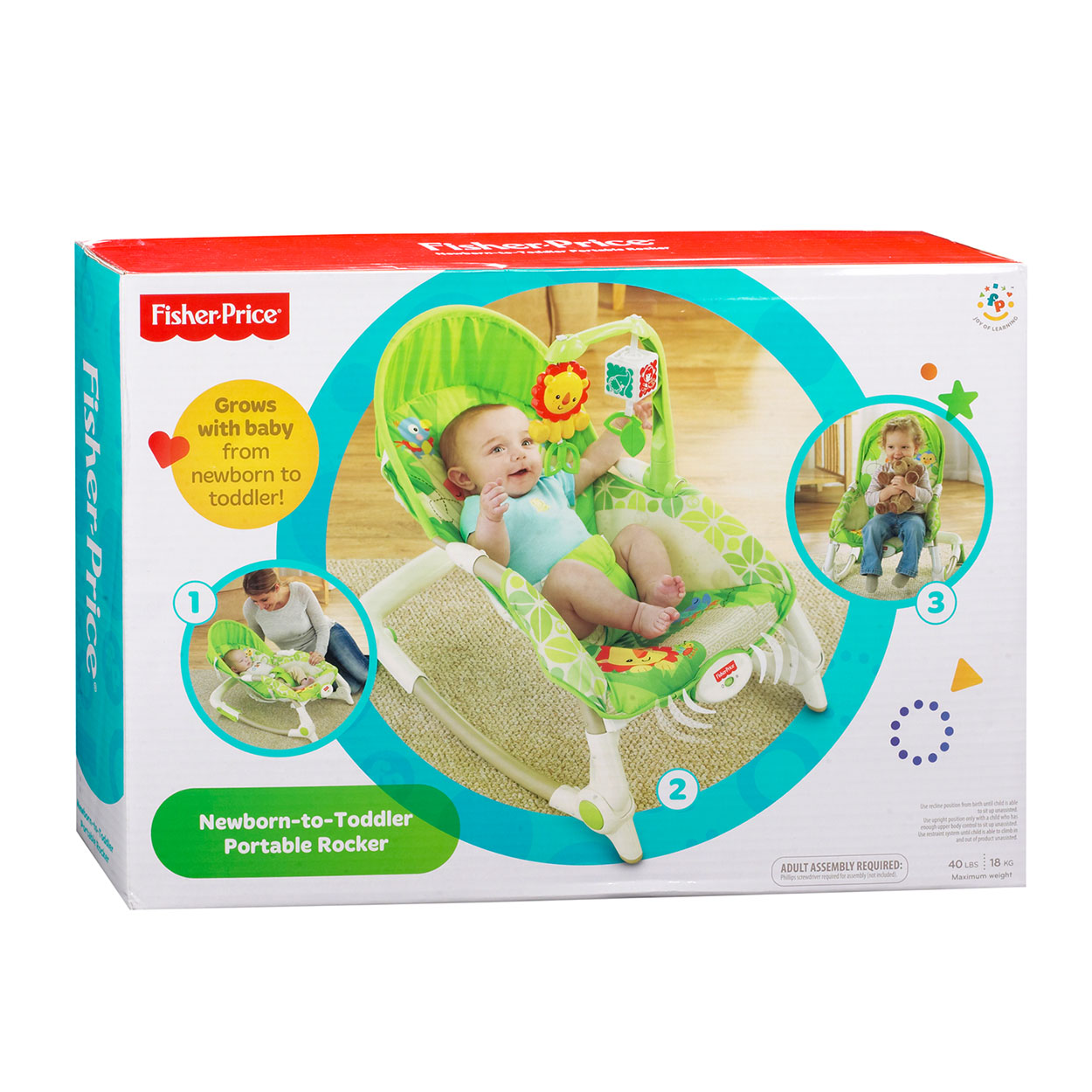 Fisher Price Baby Peuter Schommelstoeltje | Thimble Toys