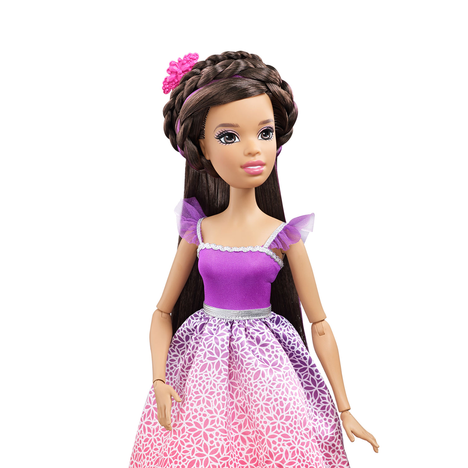 het doel vandaag voldoende Grote Barbie Prinsessenpop - Bruin Haar | Thimble Toys