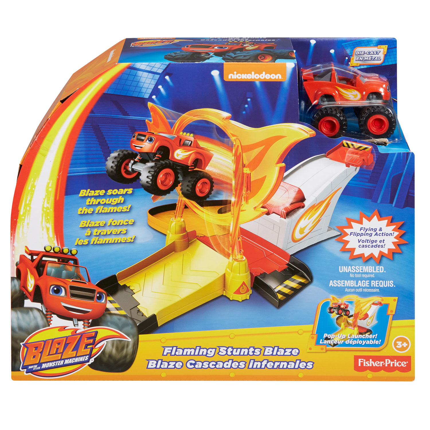 Fisher-Price Nickelodeon Blaze and the wheels-Blaze &amp; | Thimble Toys