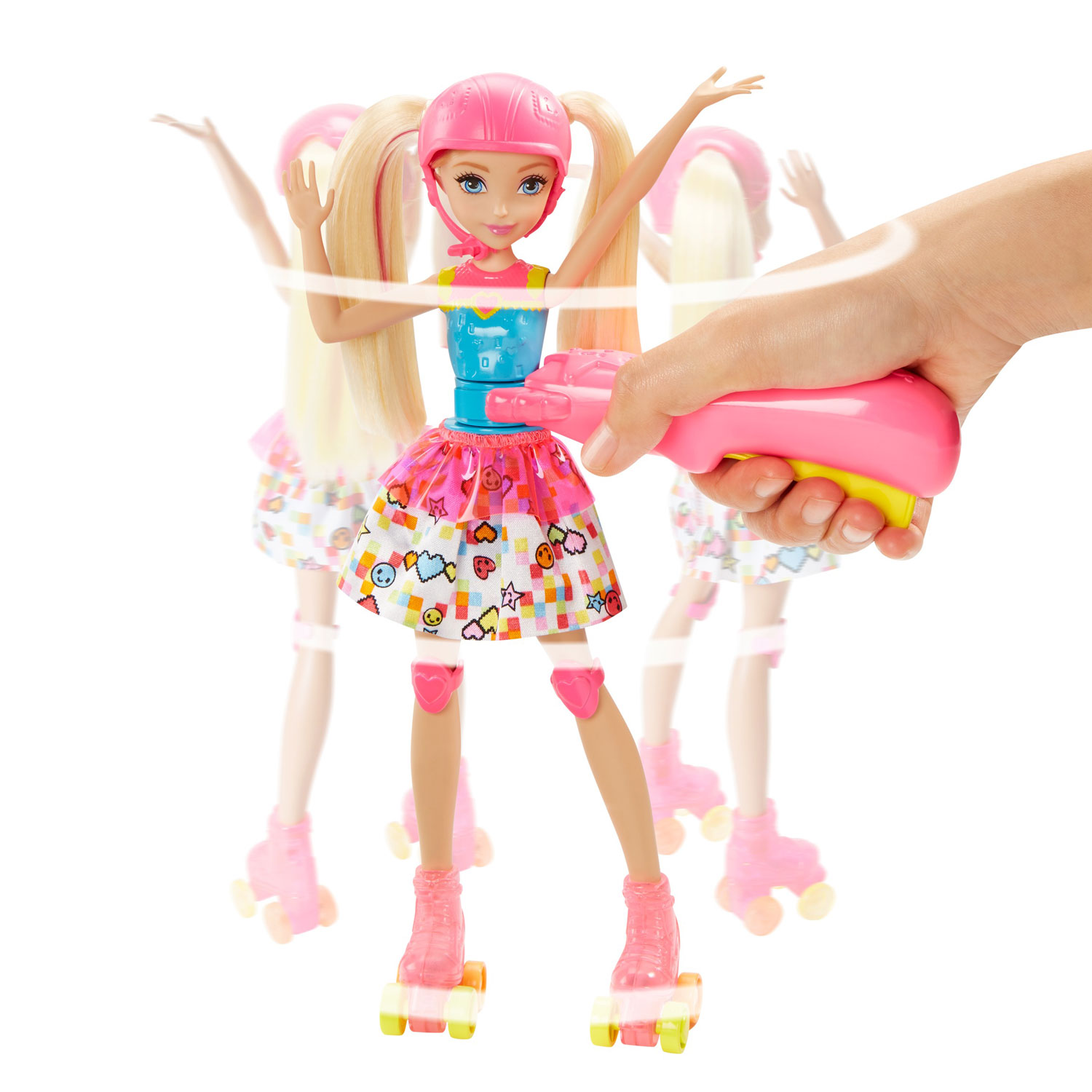 opbouwen vice versa criticus Barbie met Lichtgevende Rolschaatsen | Thimble Toys