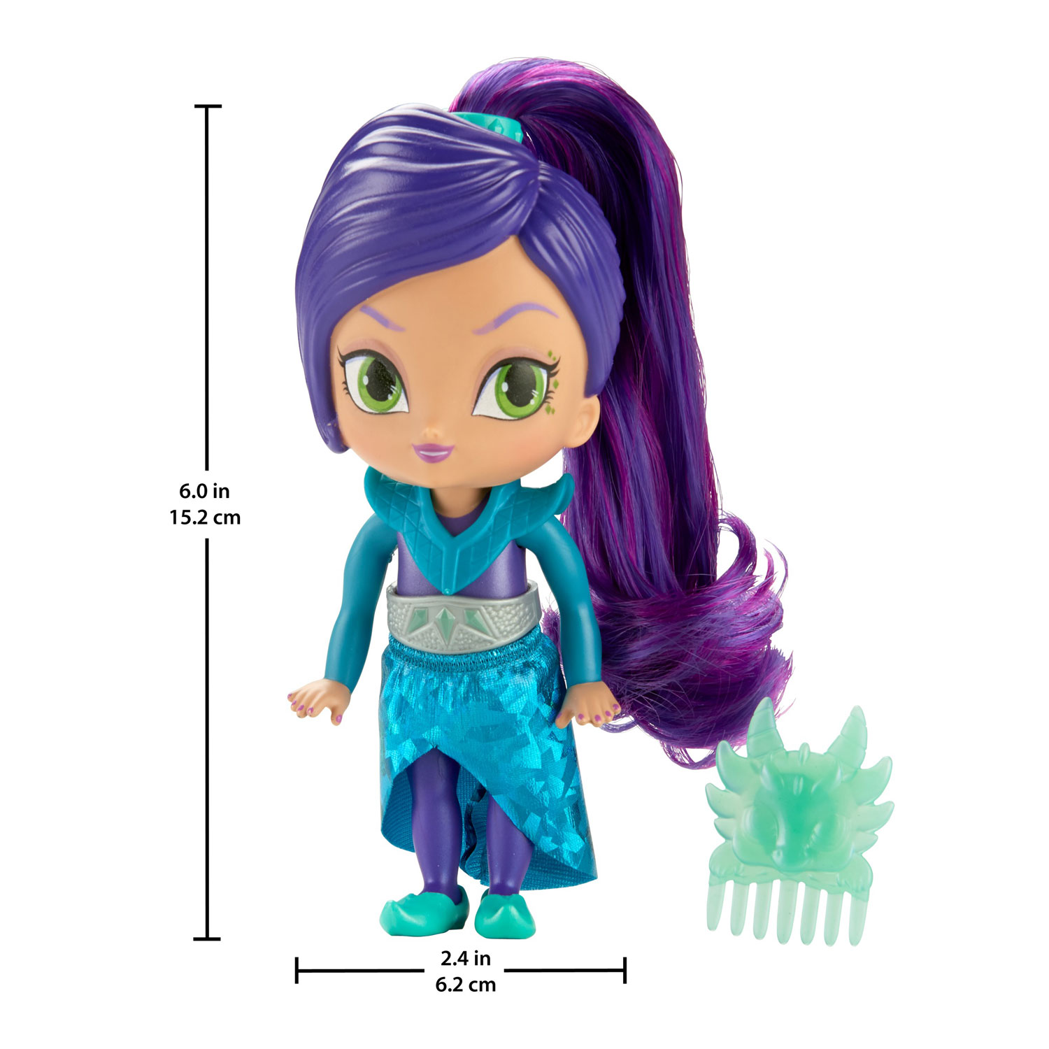 Shimmer & Shine Basic Doll - Zeta | Thimble Toys