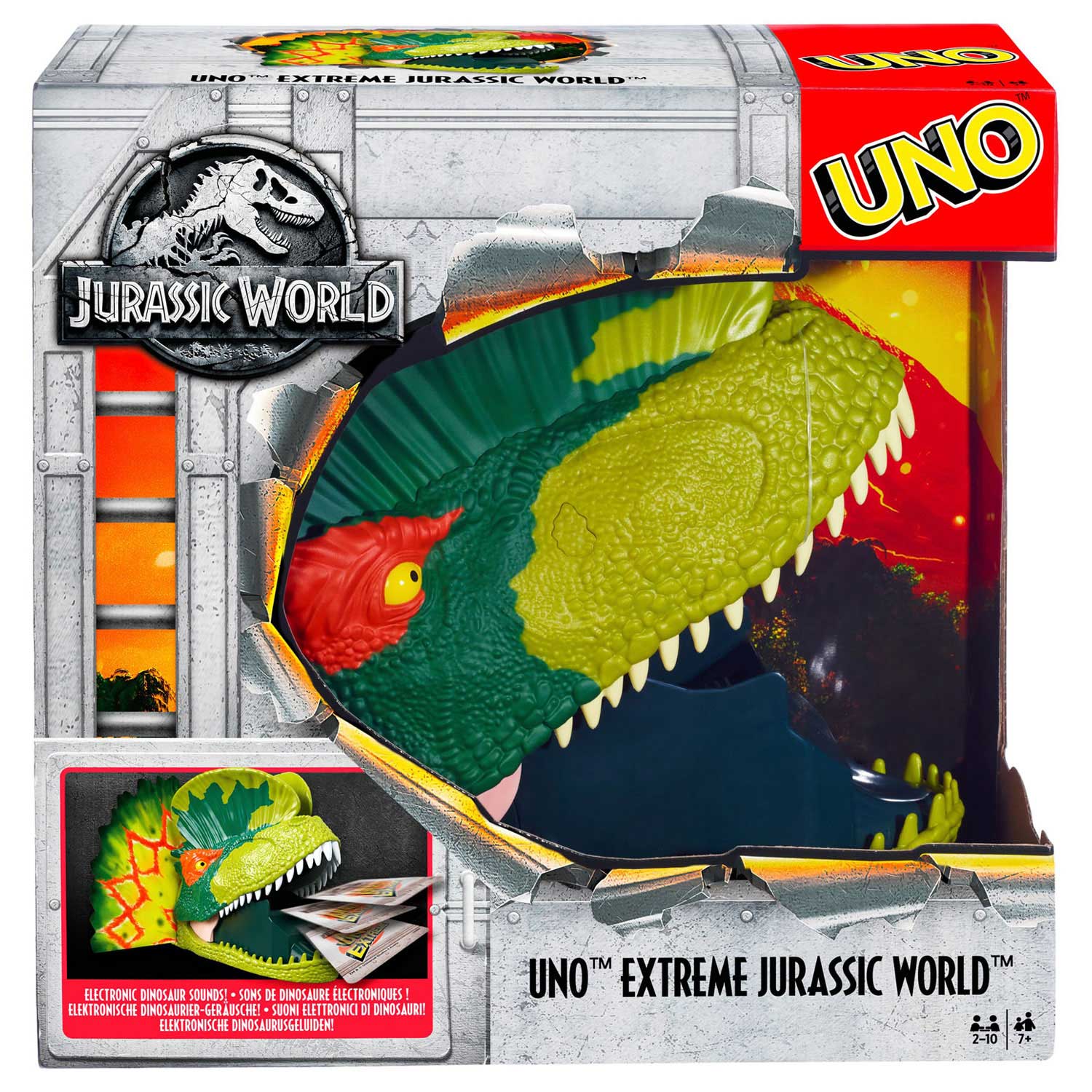 UNO Extreme Jurassic World | Thimble Toys