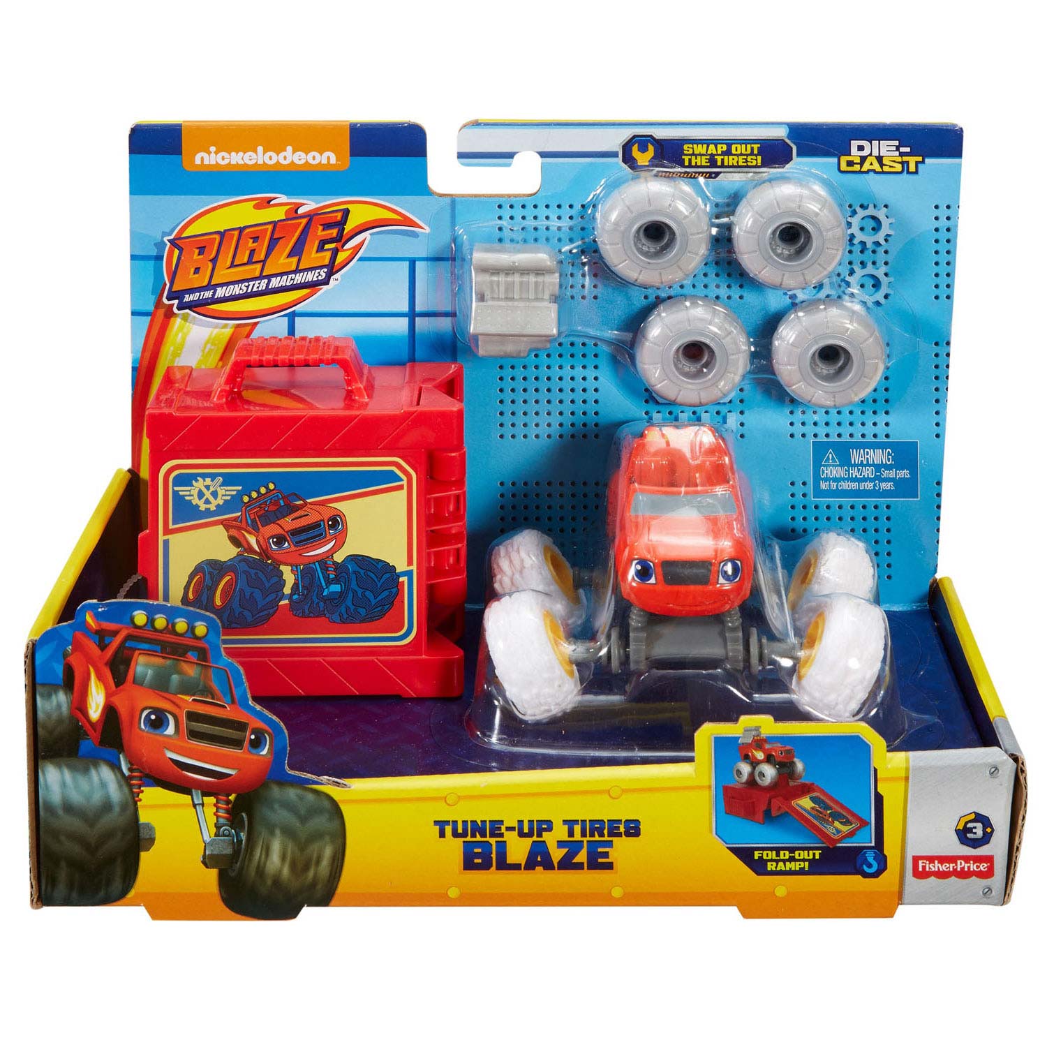 Fisher Price Blaze the Wheels Band Service Blaze | Thimble Toys