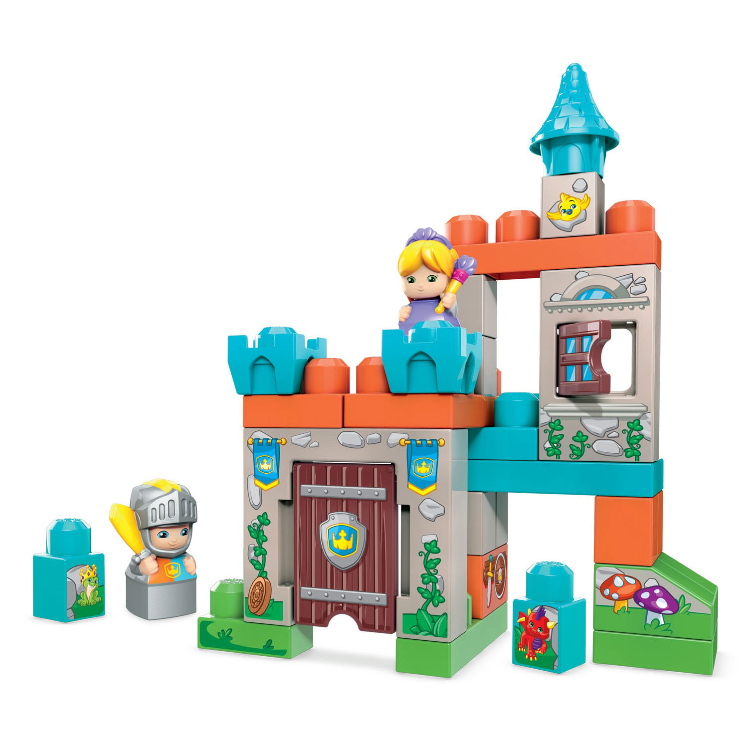 breedtegraad Hysterisch ik ga akkoord met Mega Bloks Storytelling - Royal Castle | Thimble Toys