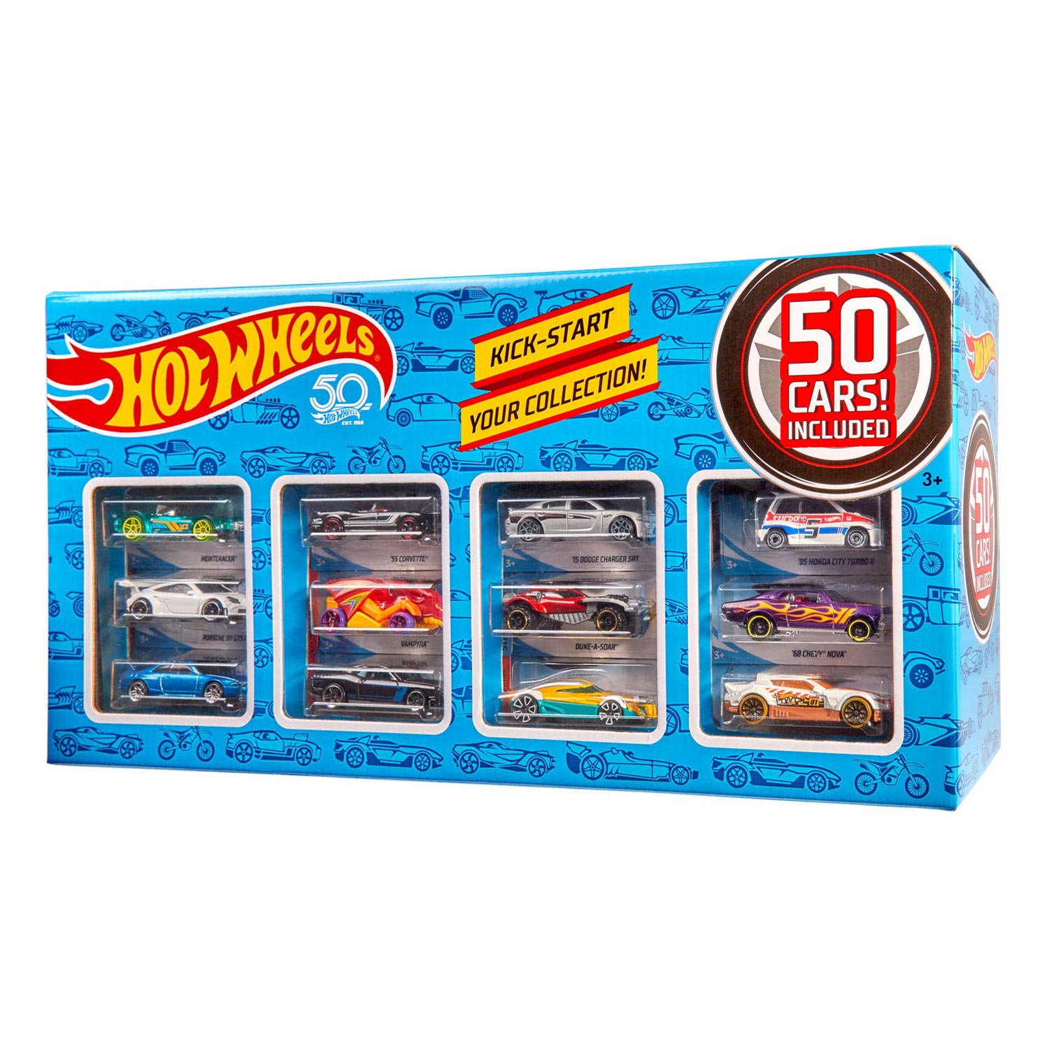 Handel stil Wanten Hot Wheels Gift Set 50 Cars | Thimble Toys
