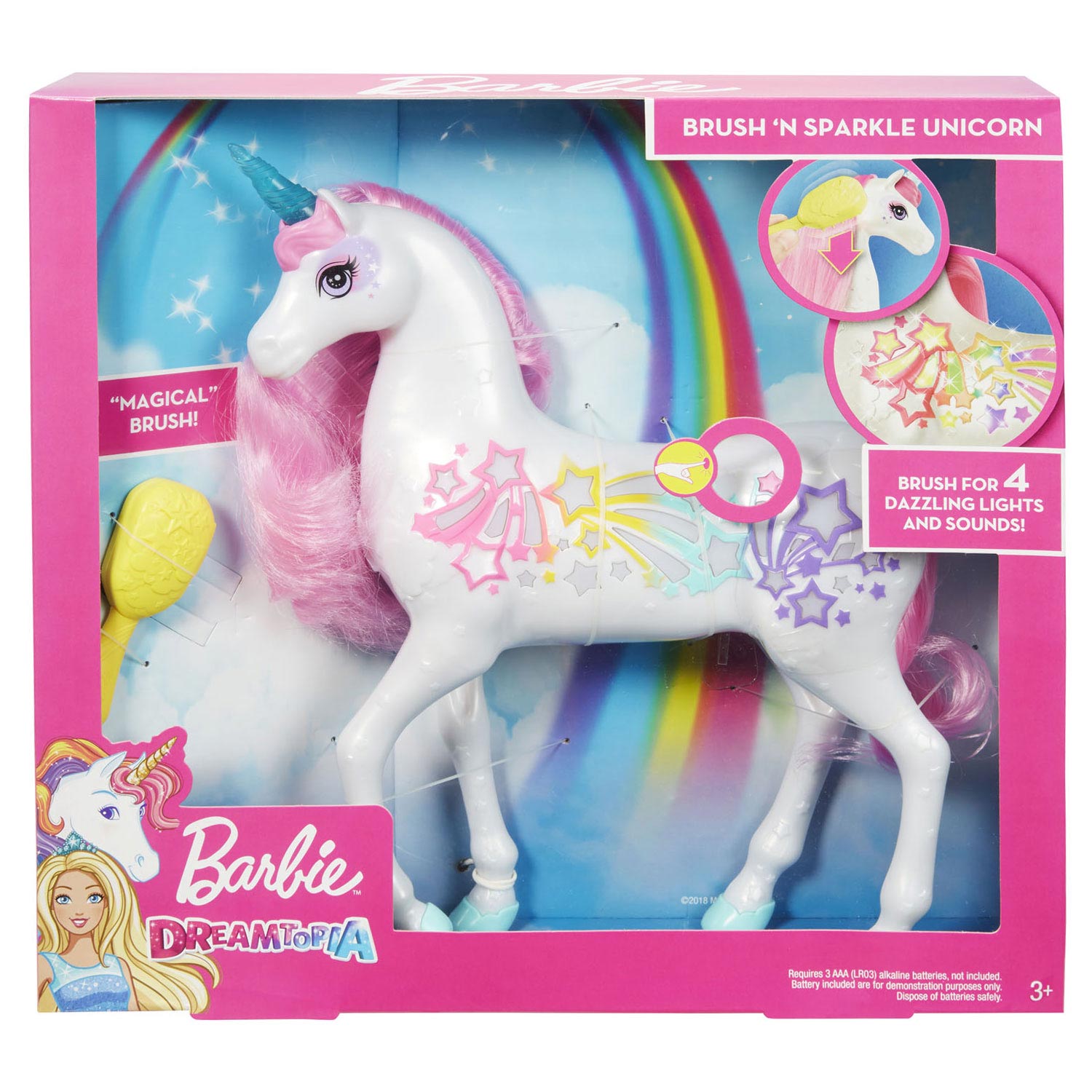 plastic goedkoop Conventie Barbie Dreamtopia Eenhoorn | Thimble Toys