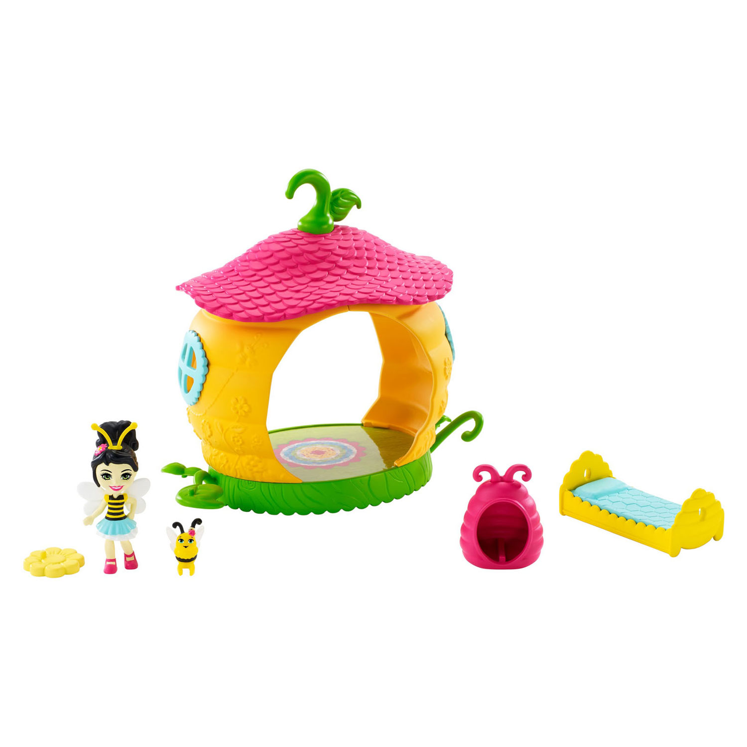 Enchantimals Petal Park Speelset - Baxi's Badkamer | Thimble Toys