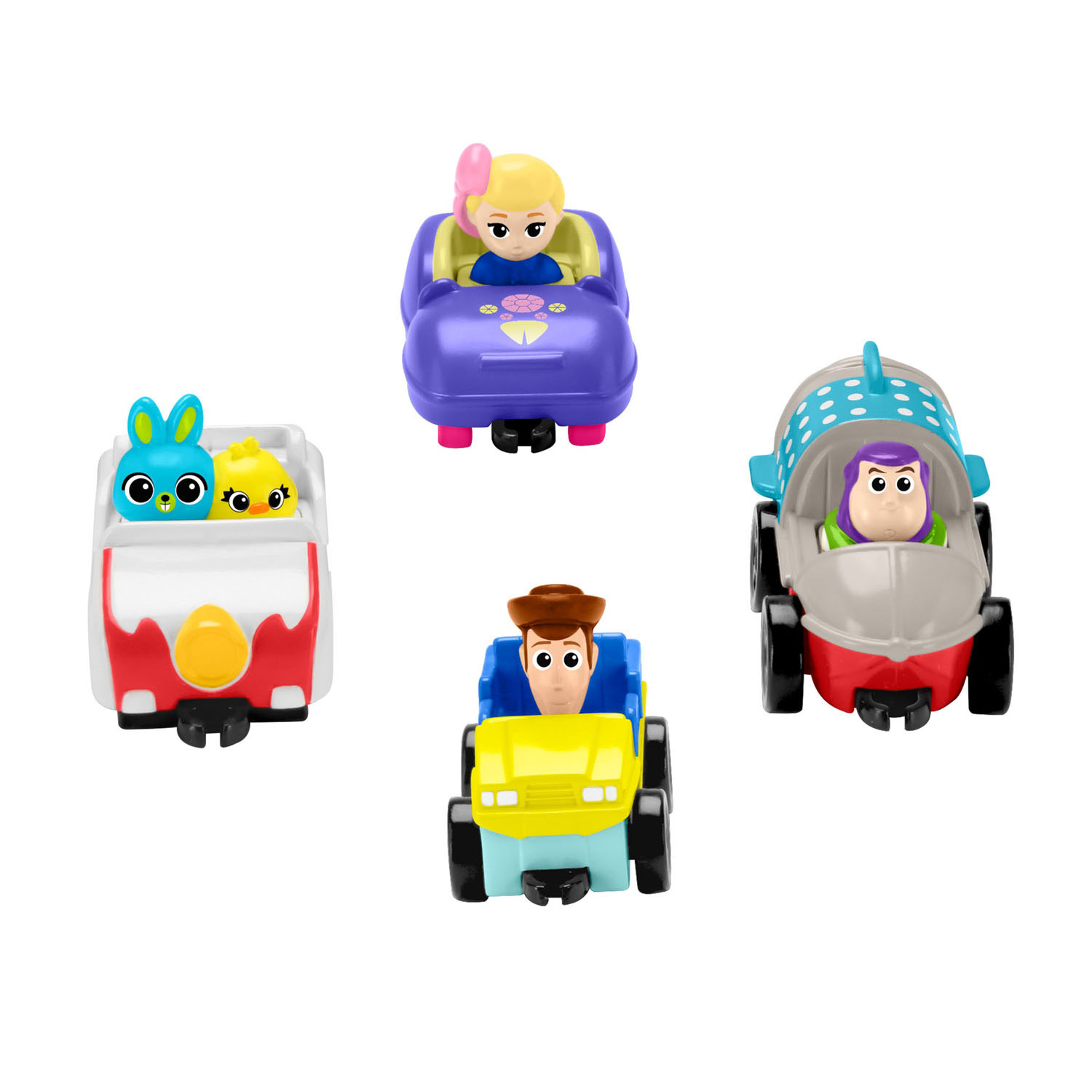 Toy Story Fisher-Price Disney·Pixar 4 Carnival Speedsters 