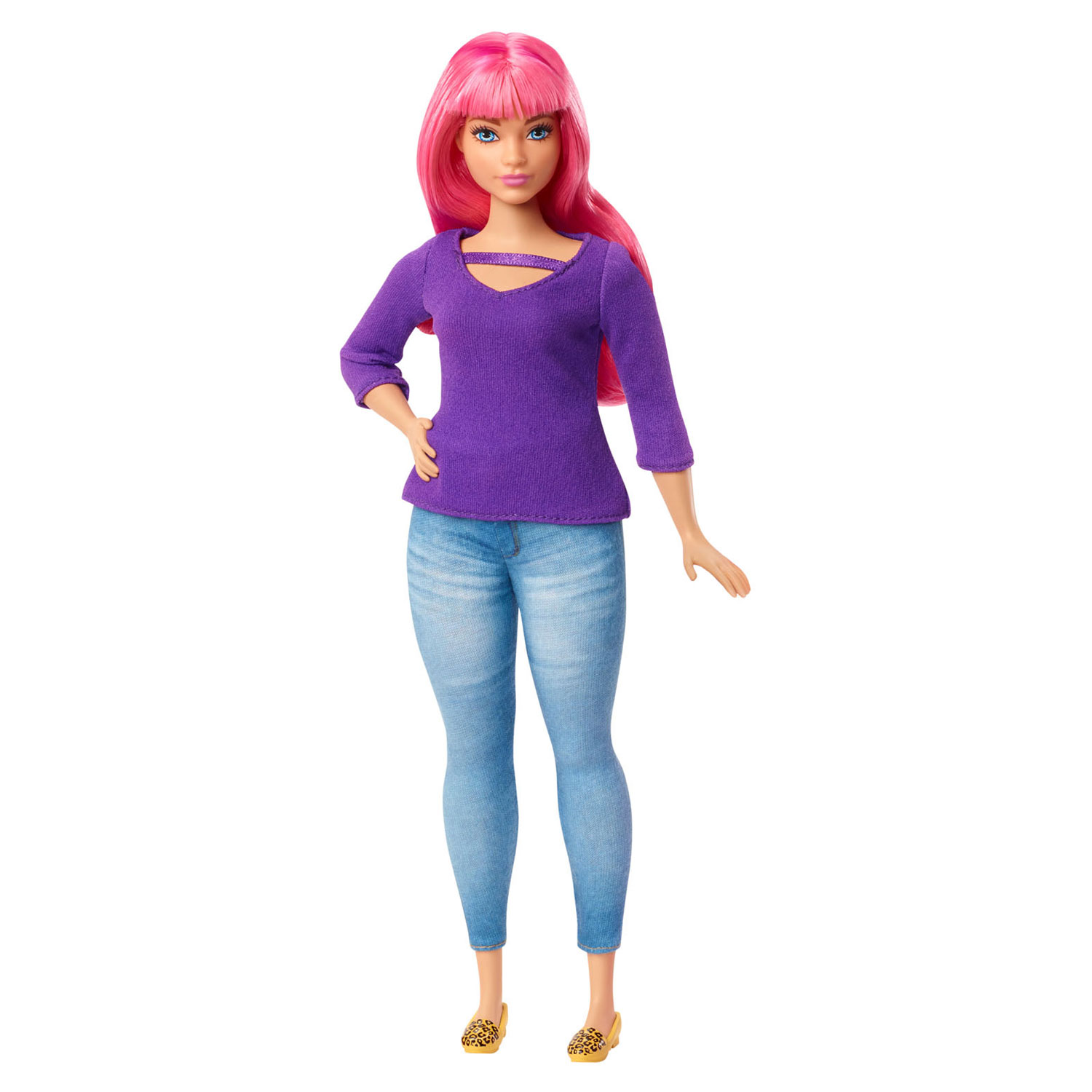 Barbie Dreamhouse Adventures Daisy In Purple Shirt Thimble Toys