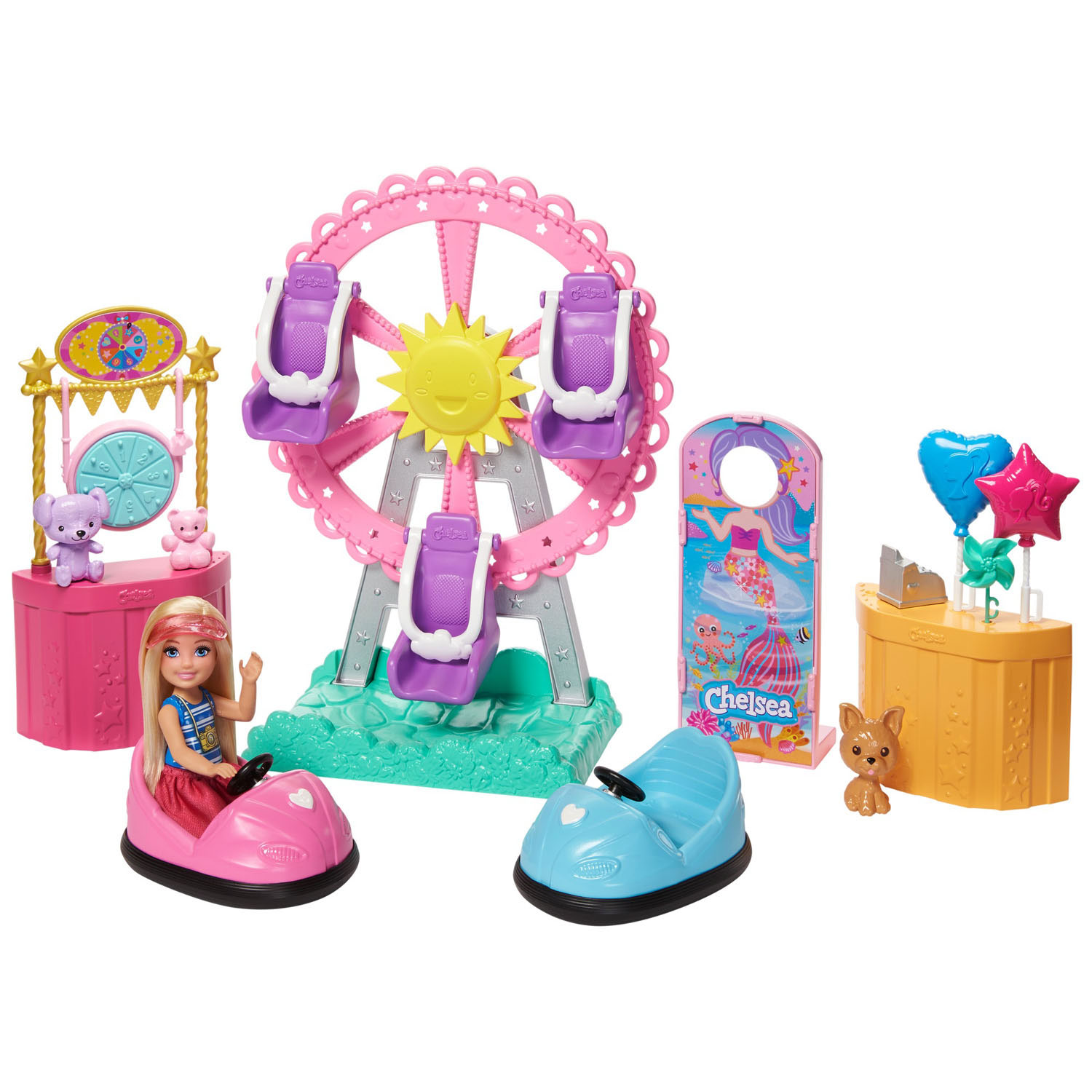 bellen Flitsend Onmogelijk Barbie Chelsea Kermis Speelset | Thimble Toys