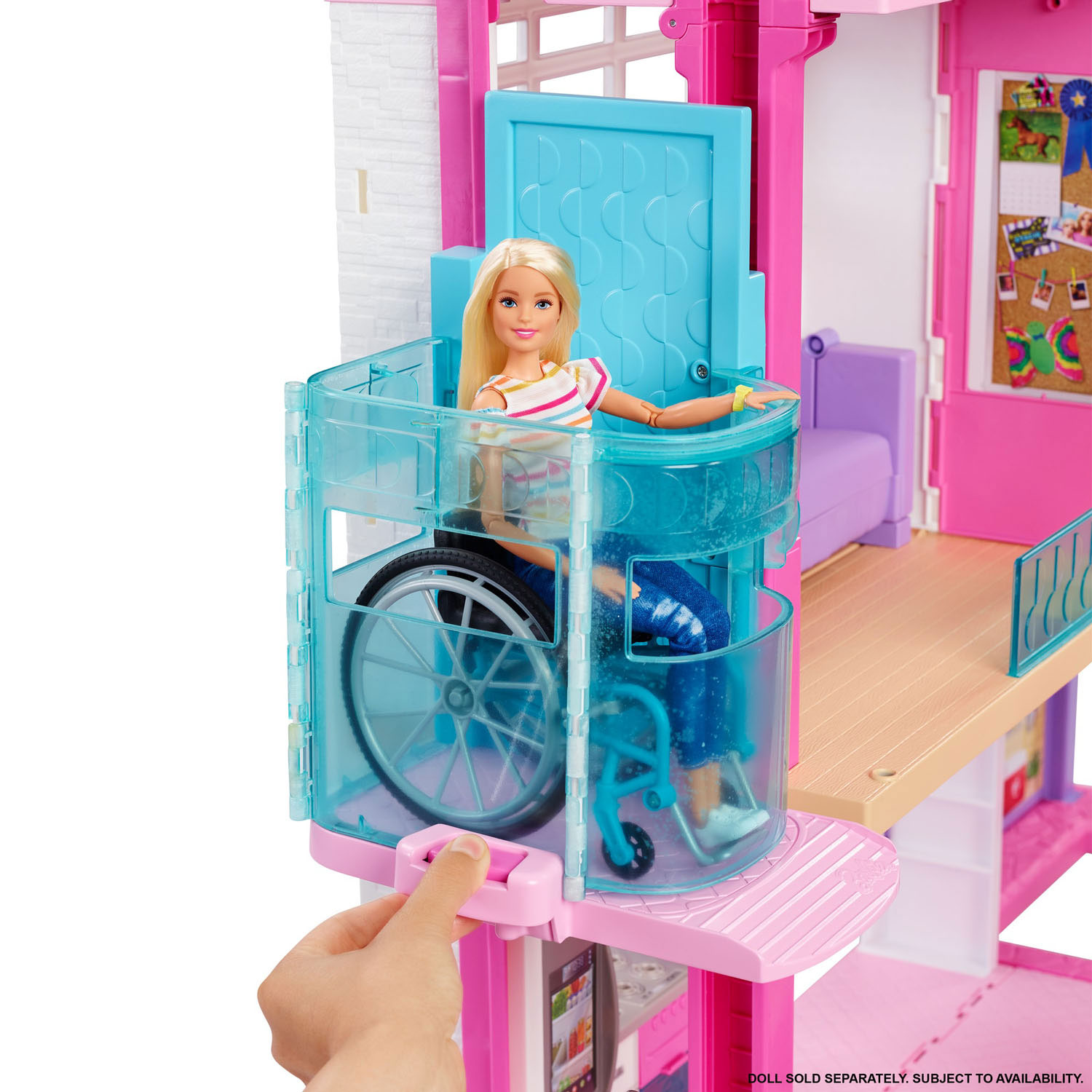 kern Naar de waarheid Luidruchtig Barbie Droomhuis met Lift | Thimble Toys