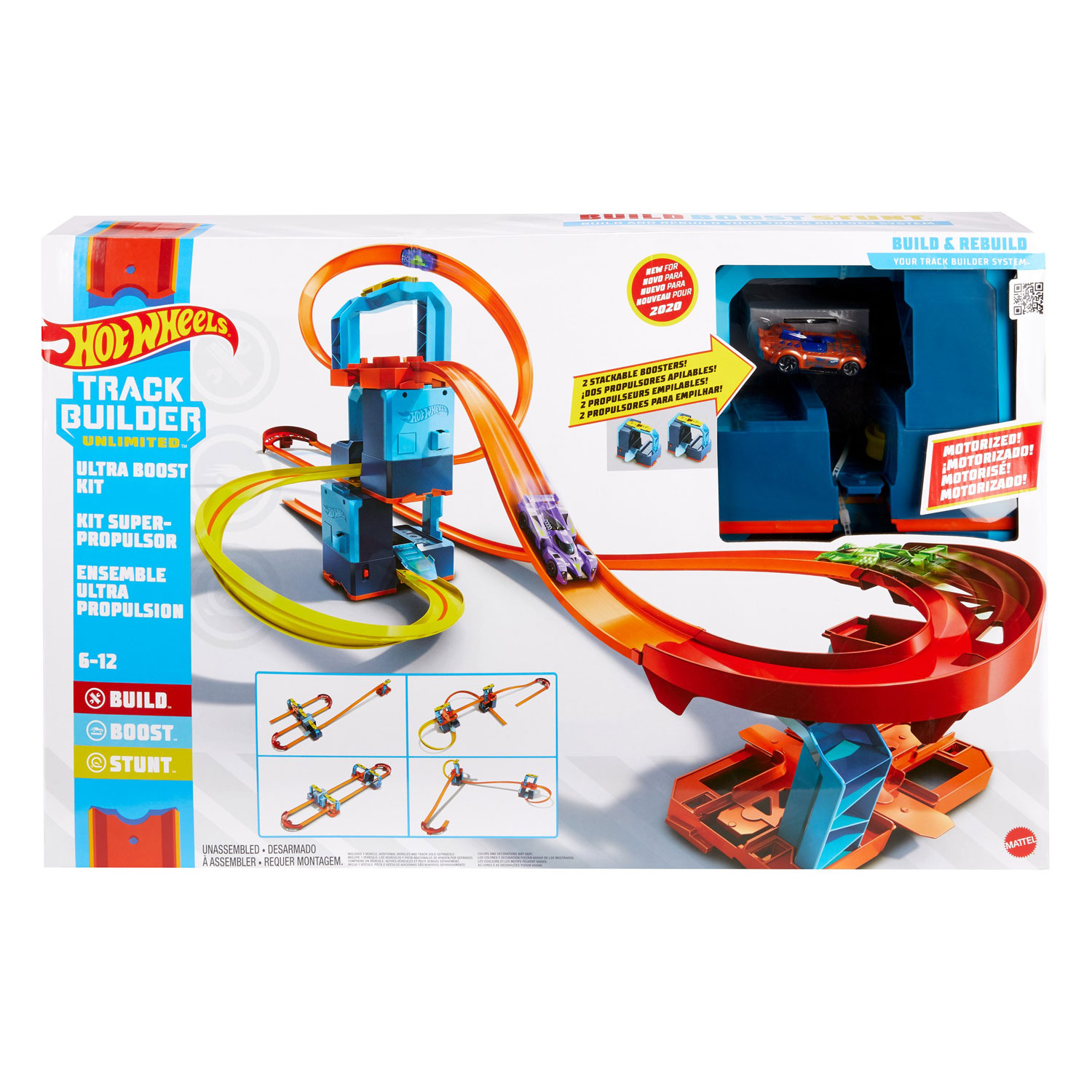 Zuigeling kans Artiest Hot Wheels Track Builder - Ultra Boost Kit | Thimble Toys