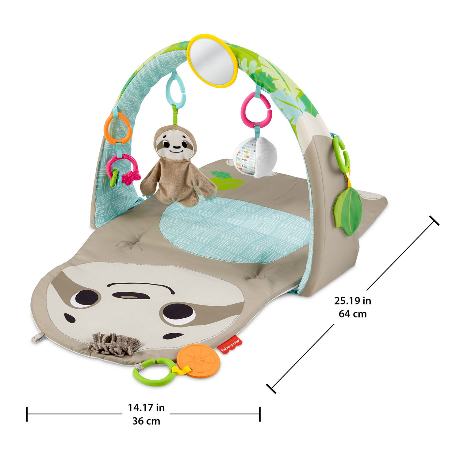 Dempsey Kamer inhoudsopgave Fisher Price Sloth Activities Playmat | Thimble Toys