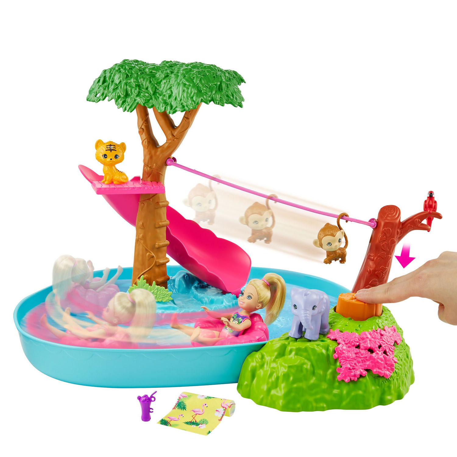 Barbie chelsea birthday party hot sale playset