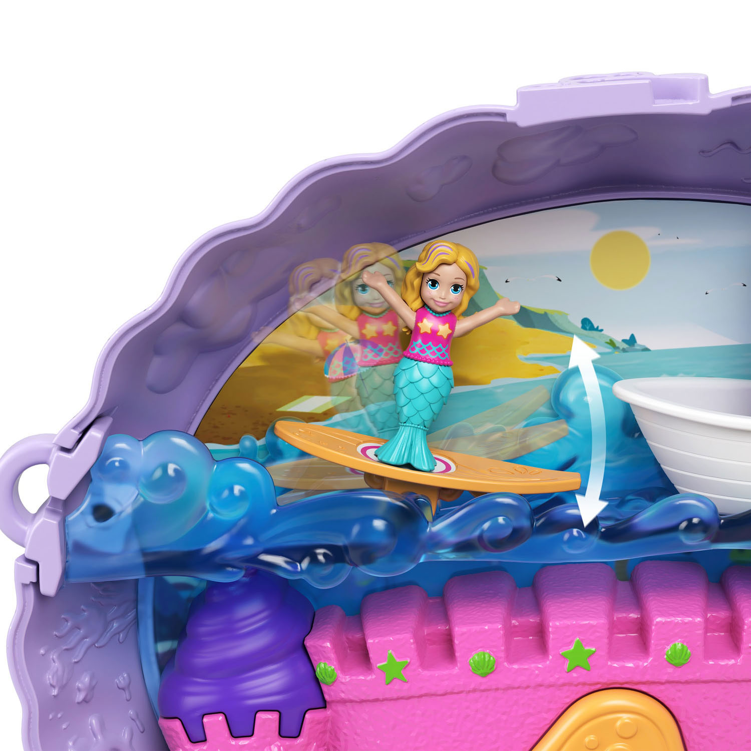 polly pocket shell bolsa