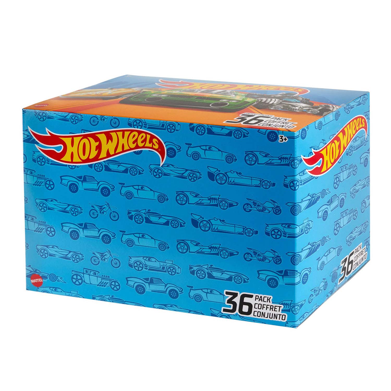 Conjunto Arena Smashers Monster Trucks Hot Wheels - Mattel