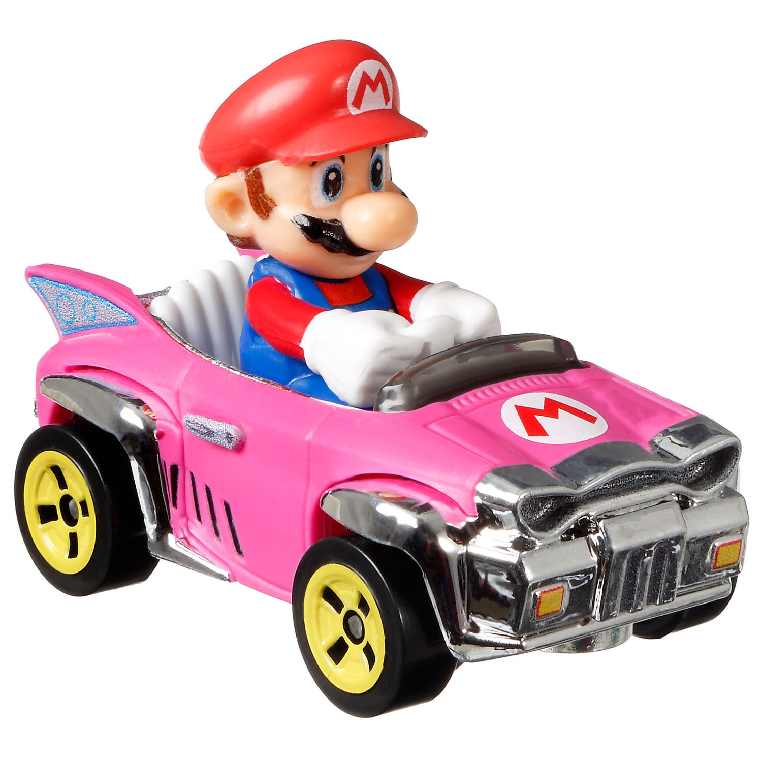 Mattel GmbH Spielzeug-Auto Hot Wheels Mario - Spielzeugauto Sammelfigur