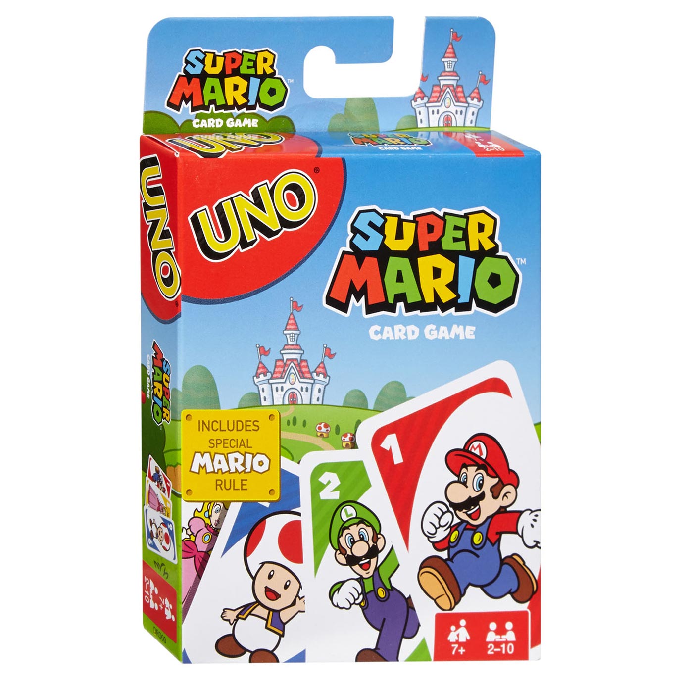 Mattel Games UNO Mario Kart Card Game with 112 Cards 