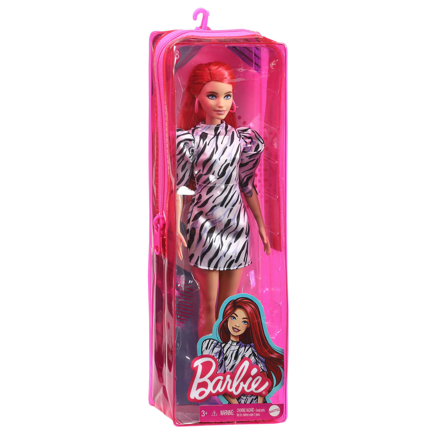 capsule Niet meer geldig Moedig aan Barbie Fashionista Pop - Zwart/wit jurkje | Thimble Toys
