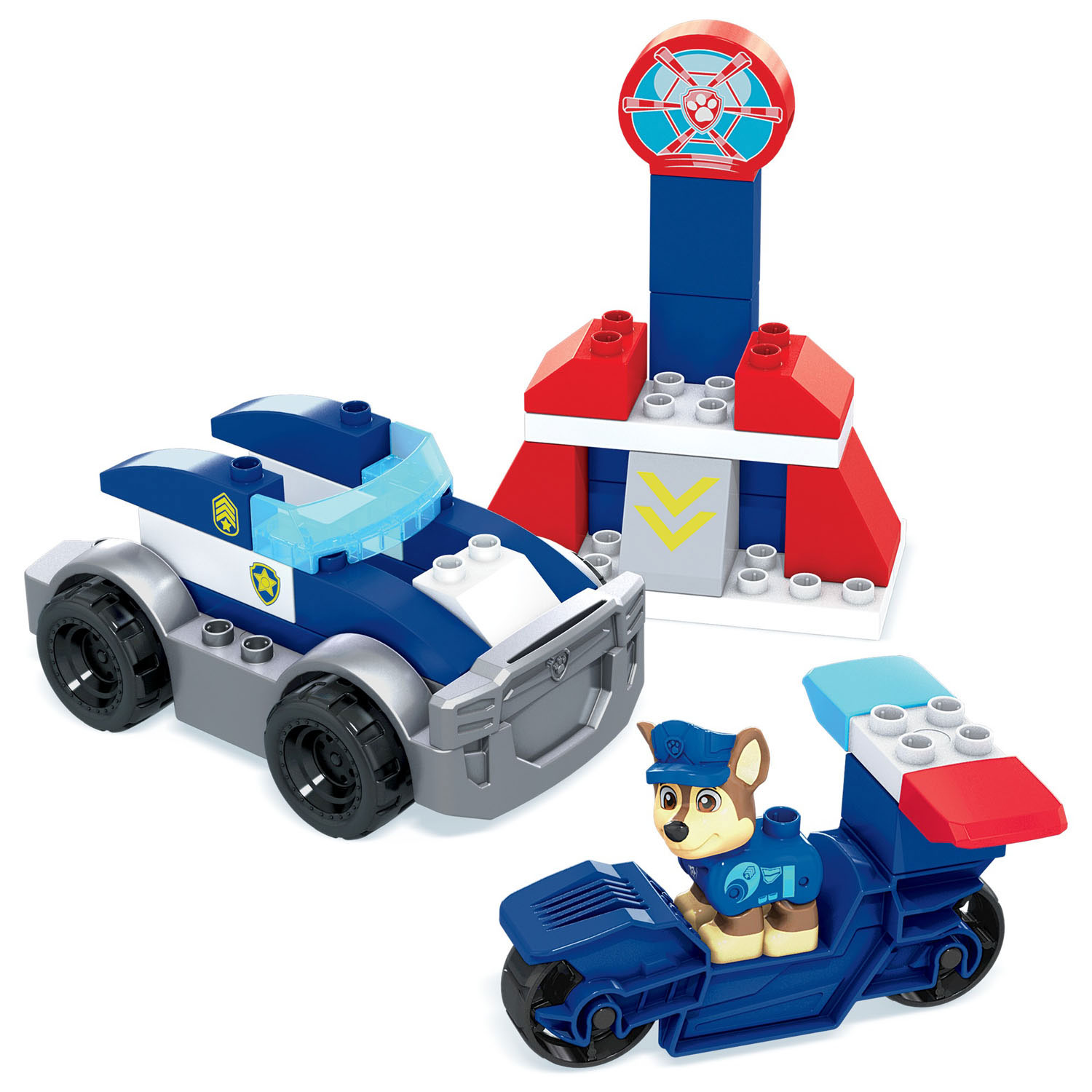 Fisher Price Mega Bloks PAW Set Toys Chase | Patrol Thimble