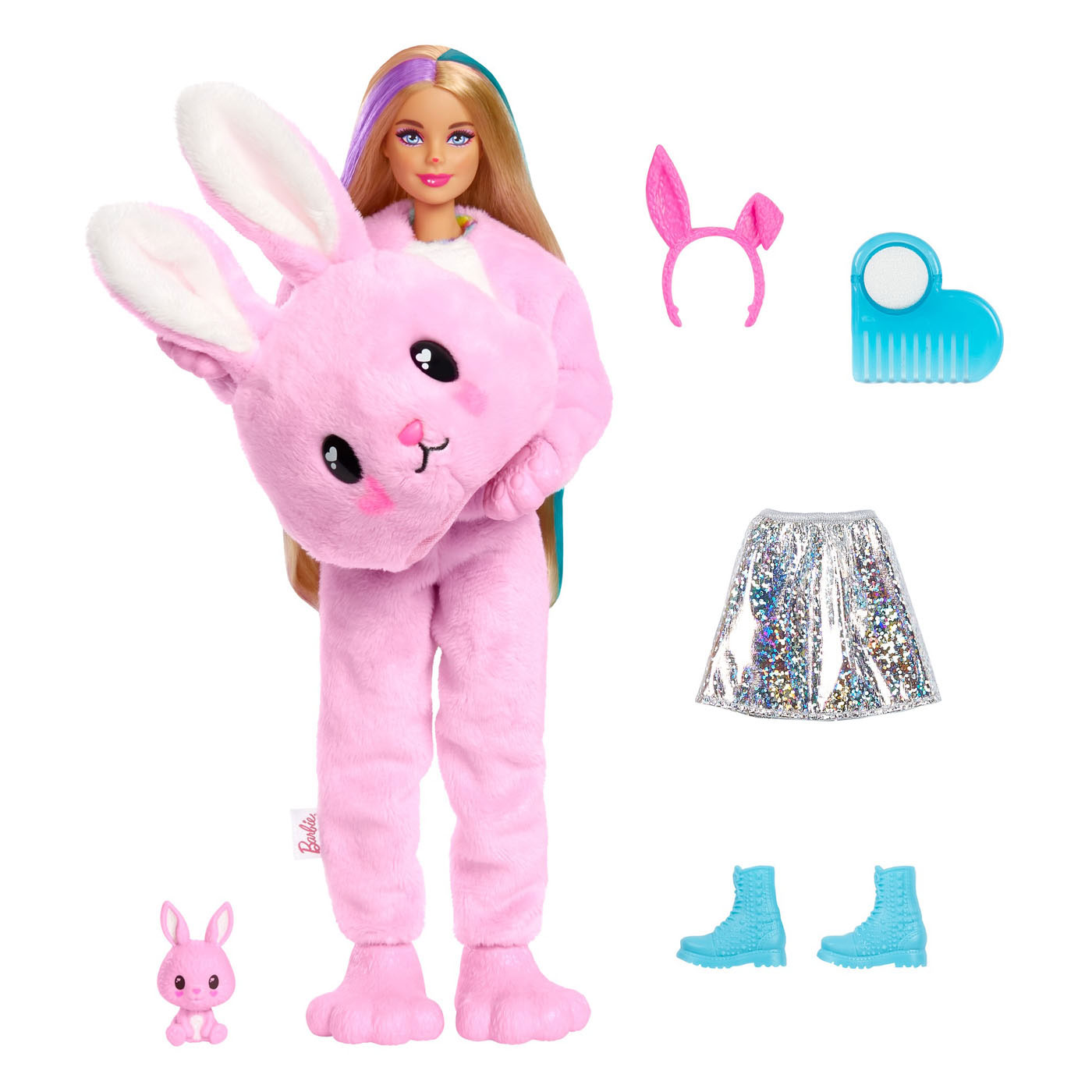 Barbie Cutie Reveal Chelsea Doll, Accessories Jungle Series & Color  Changing Pet