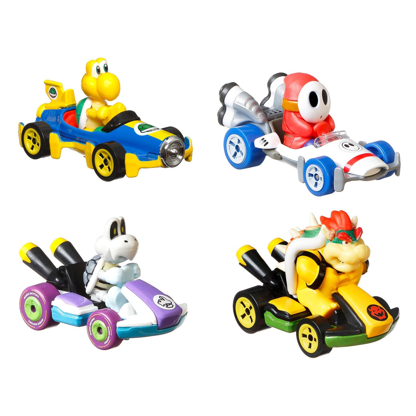 Hot | Wheels 4er-Pack Mario Toys #2 Diecast Thimble Kart