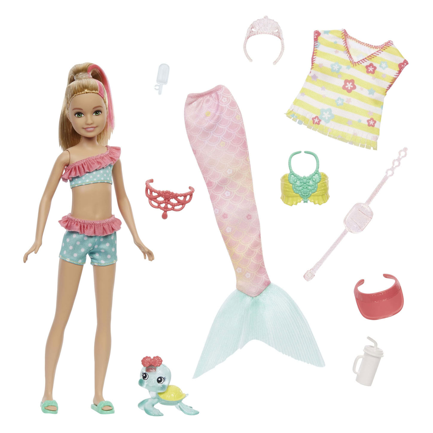 Bewijs Manier verticaal Barbie Mermaid Power Pop Sisters Dress Up - Stacie | Thimble Toys