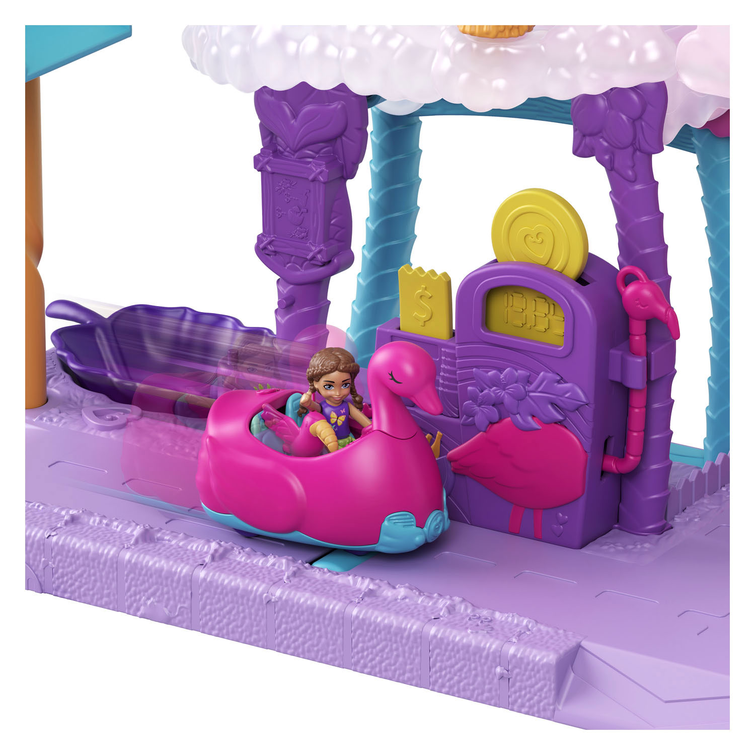 Polly pocket store car wash