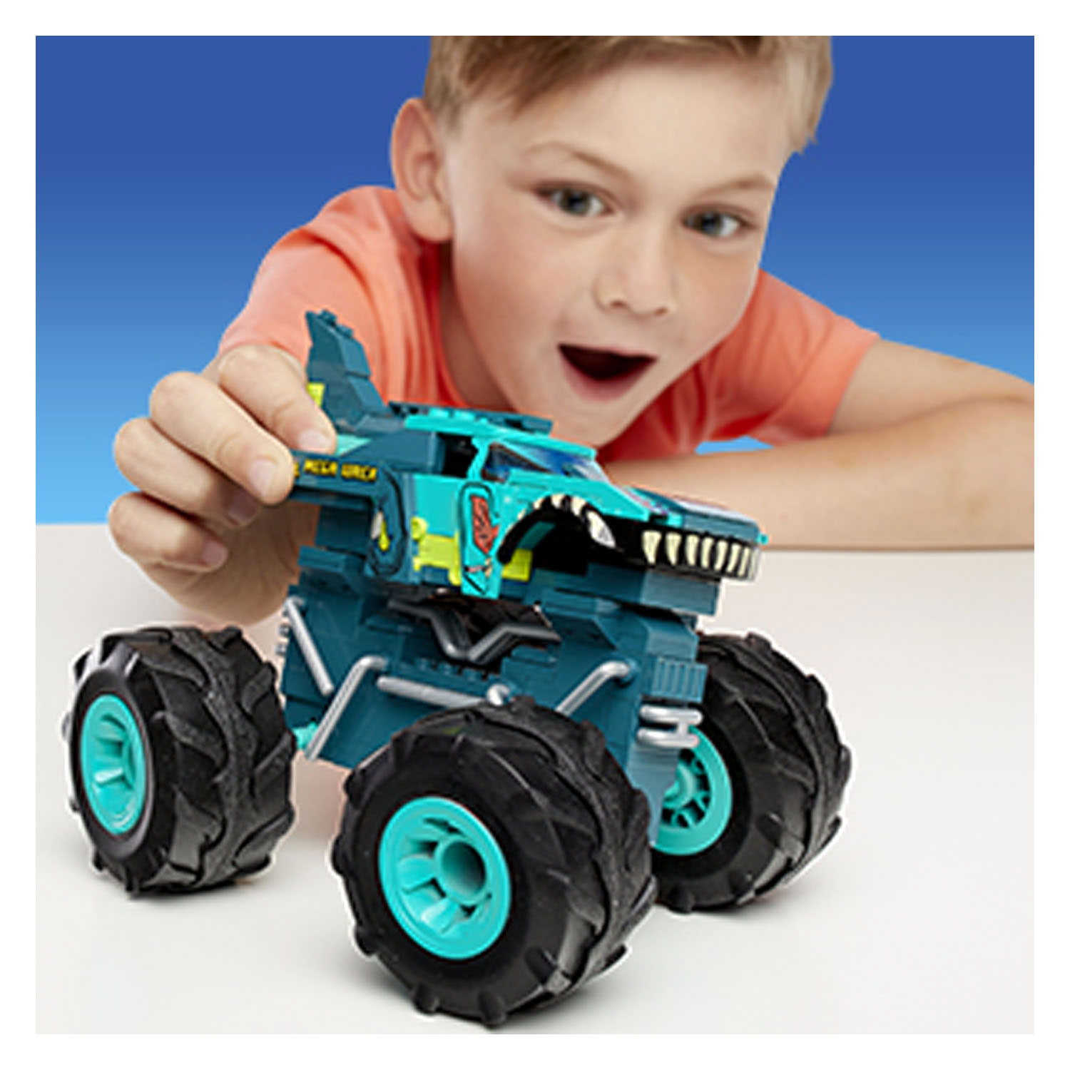 Mega Construx Hot Wheels Mega Wrex Monster Trucks