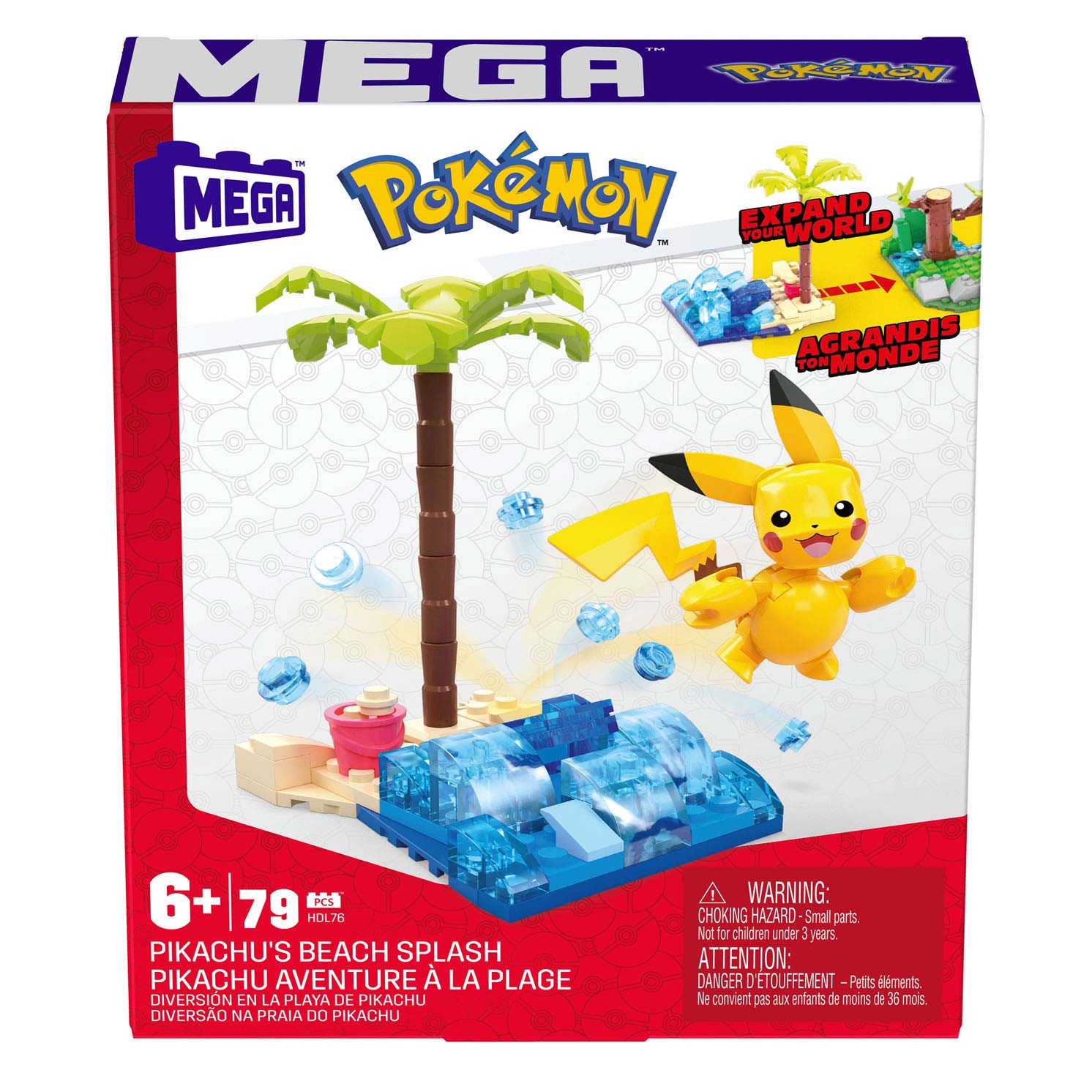 MEGA Construx Pokémon Pikachu Evolution Set