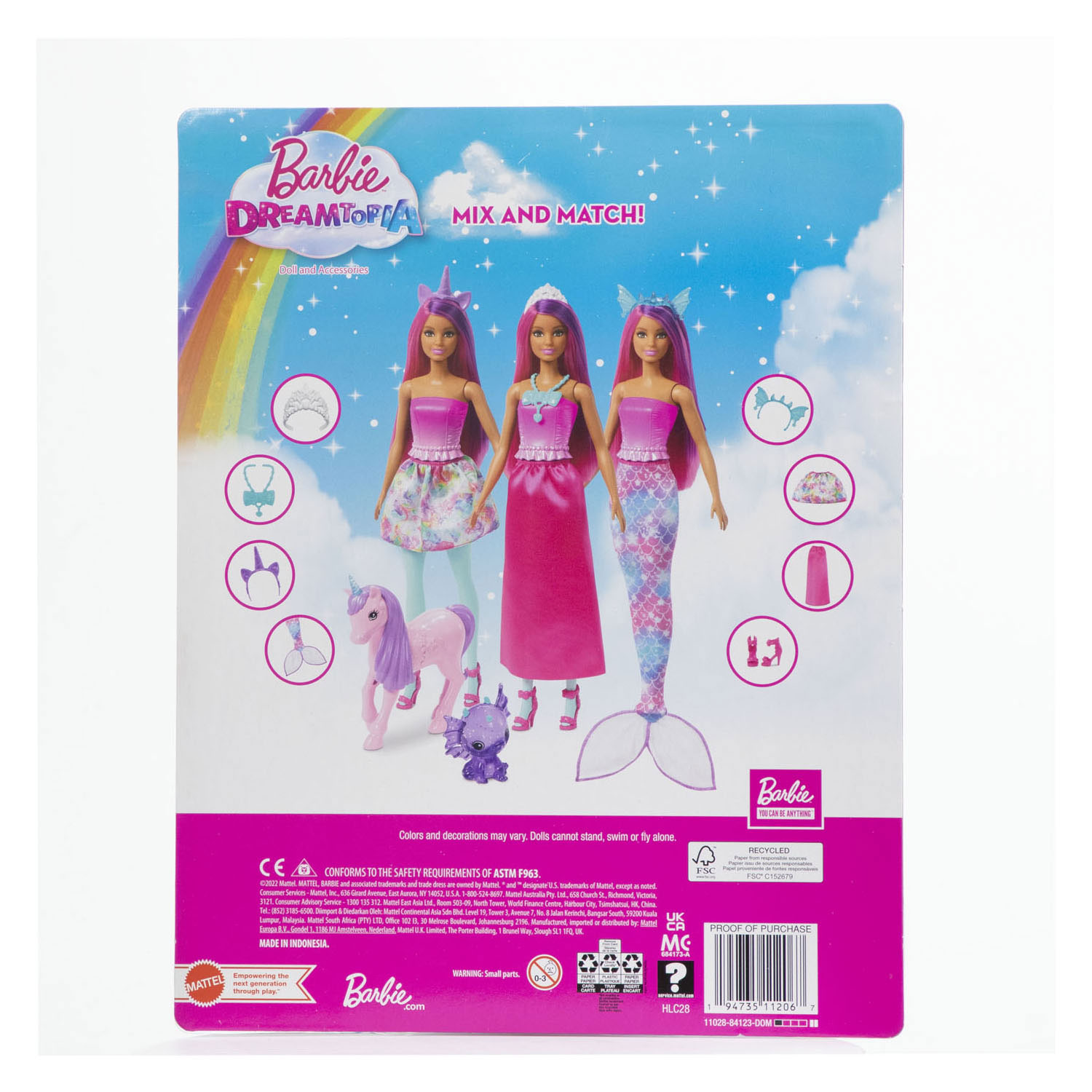Barbie Dreamtopia Accessori