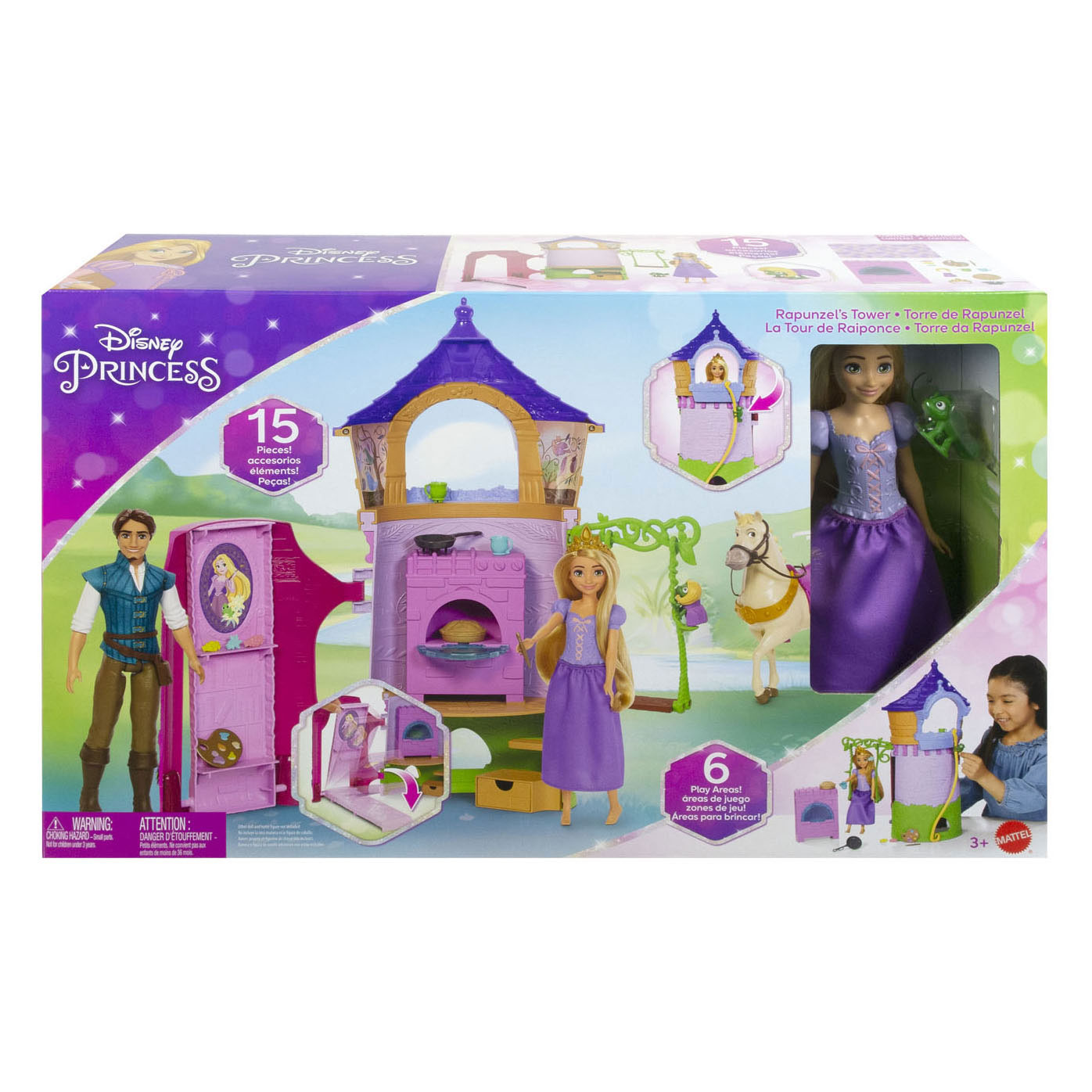 Zorgvuldig lezen Vete Aardbei Disney Prinses Rapunzel's Toren Speelset | Thimble Toys