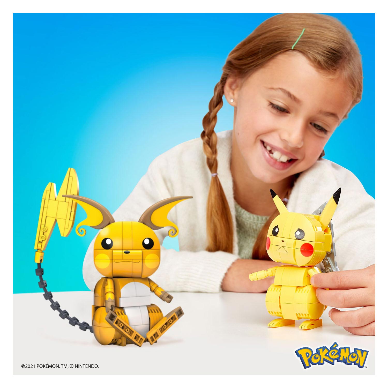 Pikachu evolution Trio set - pokemon : r/megaconstrux