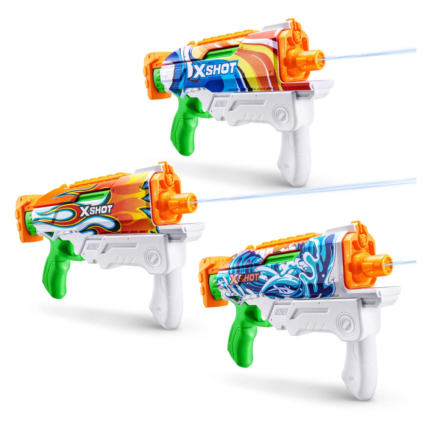 Hobart Groet Grondwet ZURU X-Shot Water Gun Fast Fill Skins Hyperload, 500ml | Thimble Toys