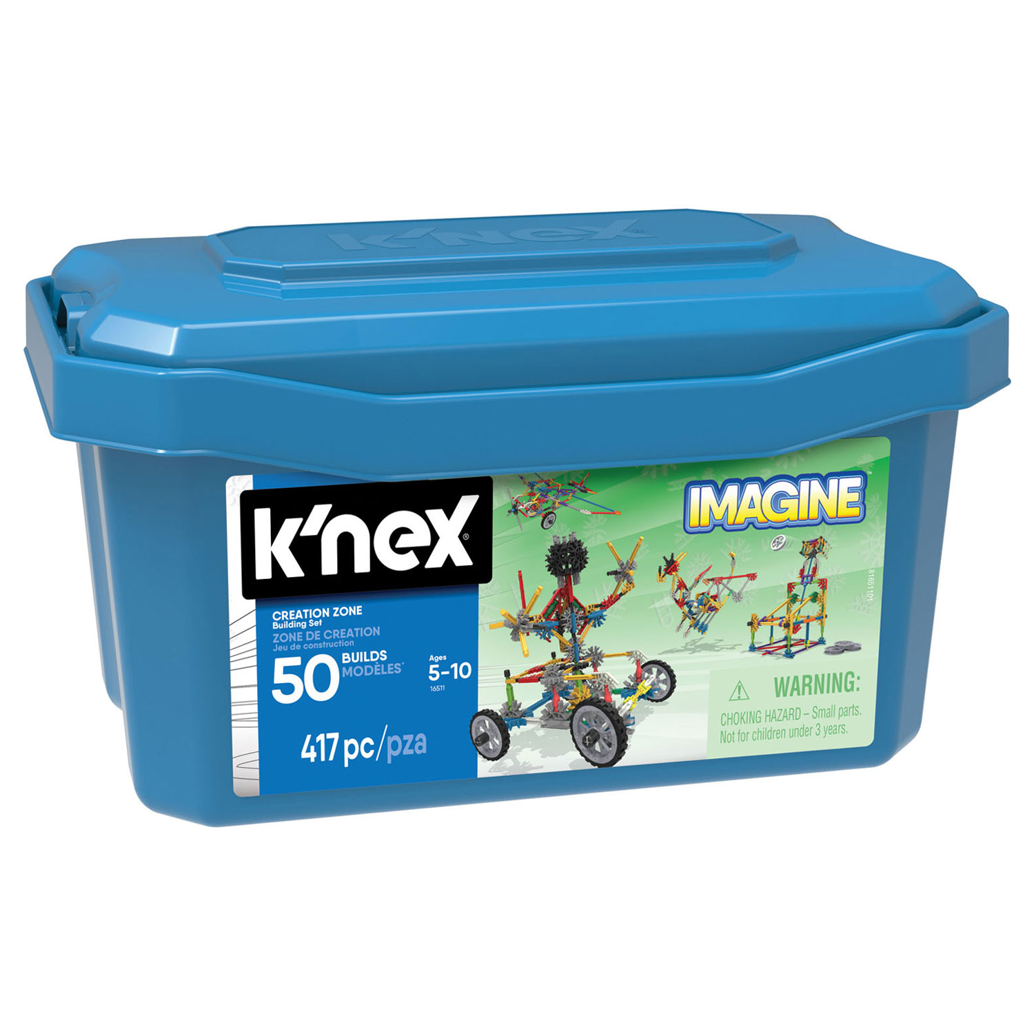 K'Nex Creation Zone Box, 50 Models | Thimble Toys