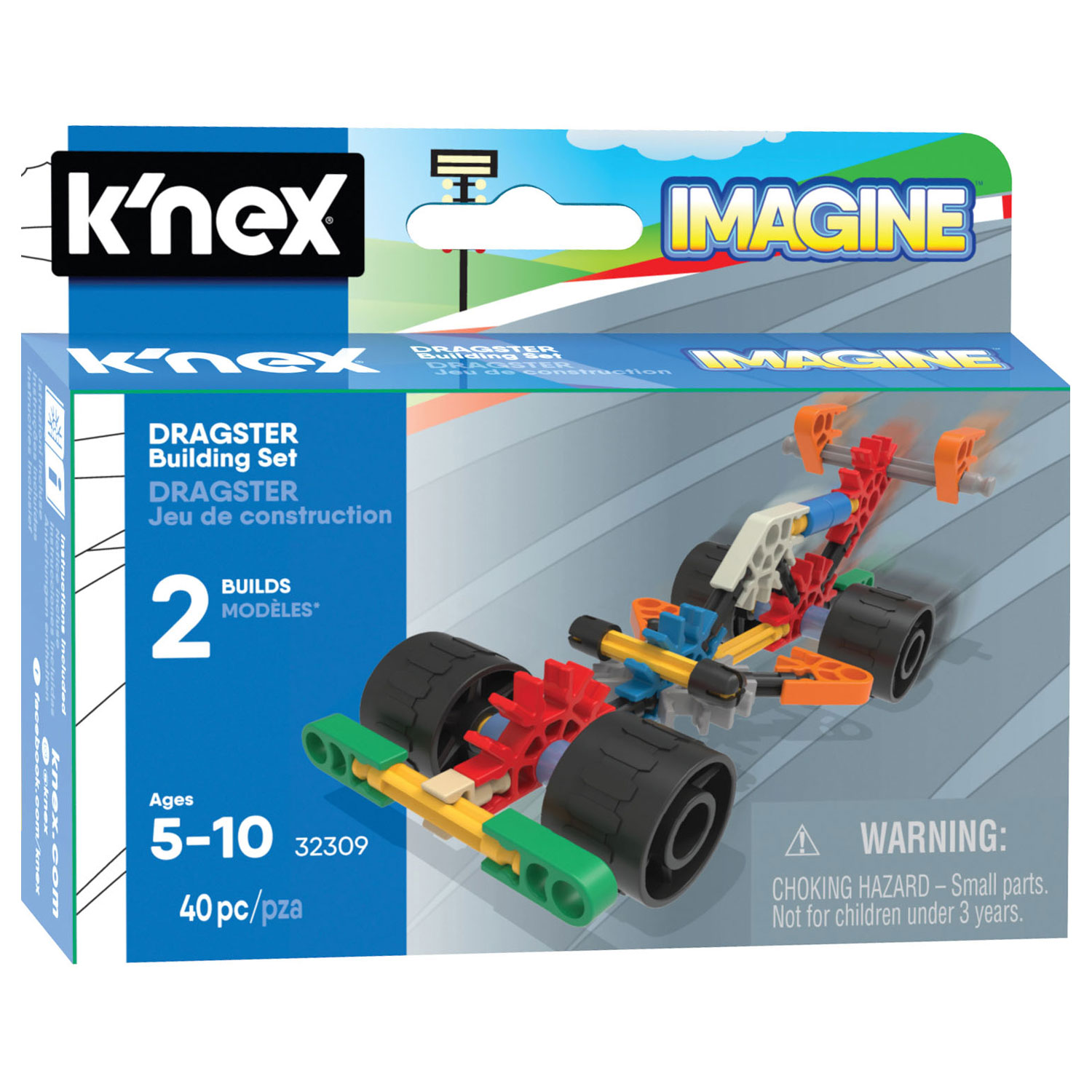 Tegen Openbaren schommel K'Nex Bouwset Raceauto | Thimble Toys