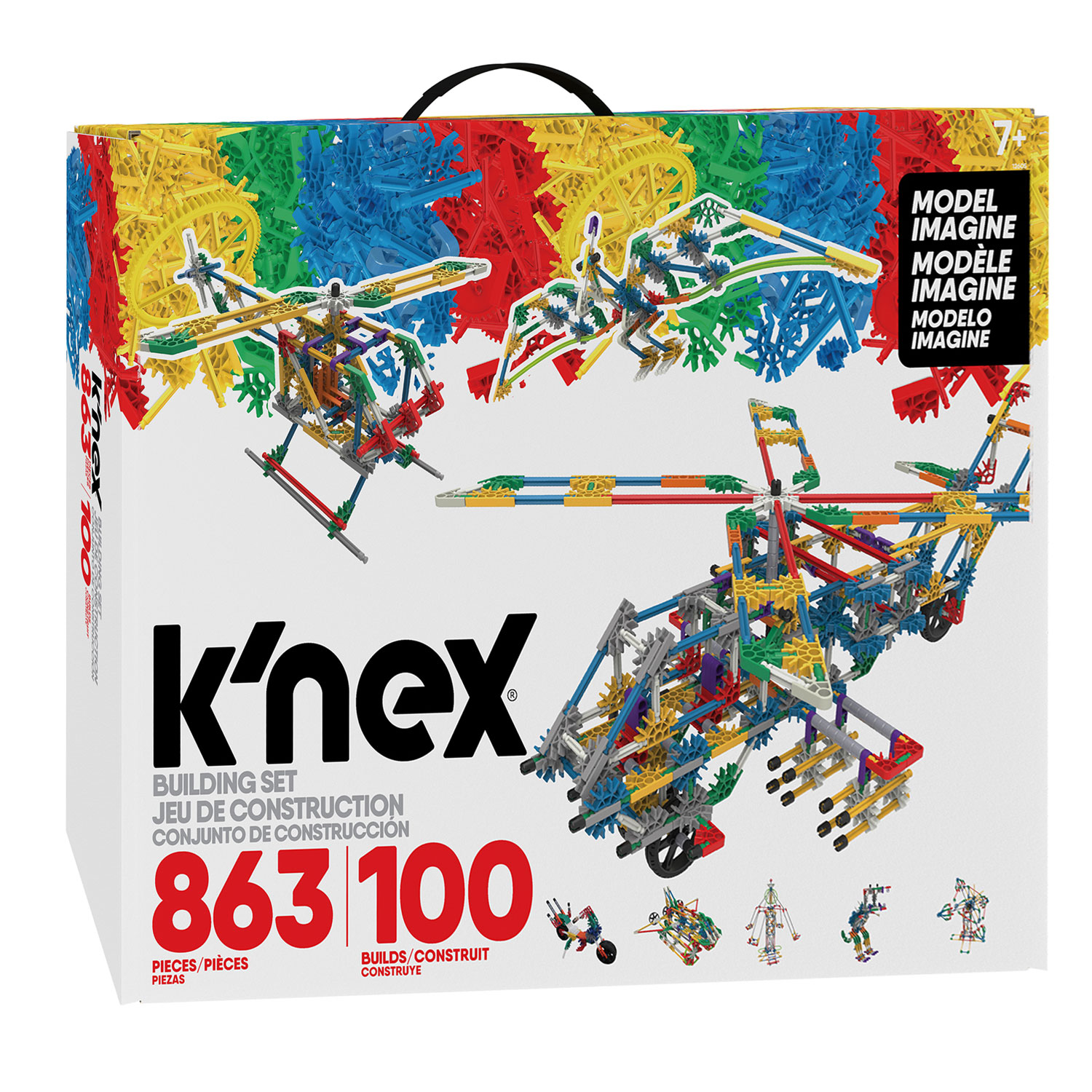 K'Nex Construction Set 100 Models, 863pcs. | Thimble Toys