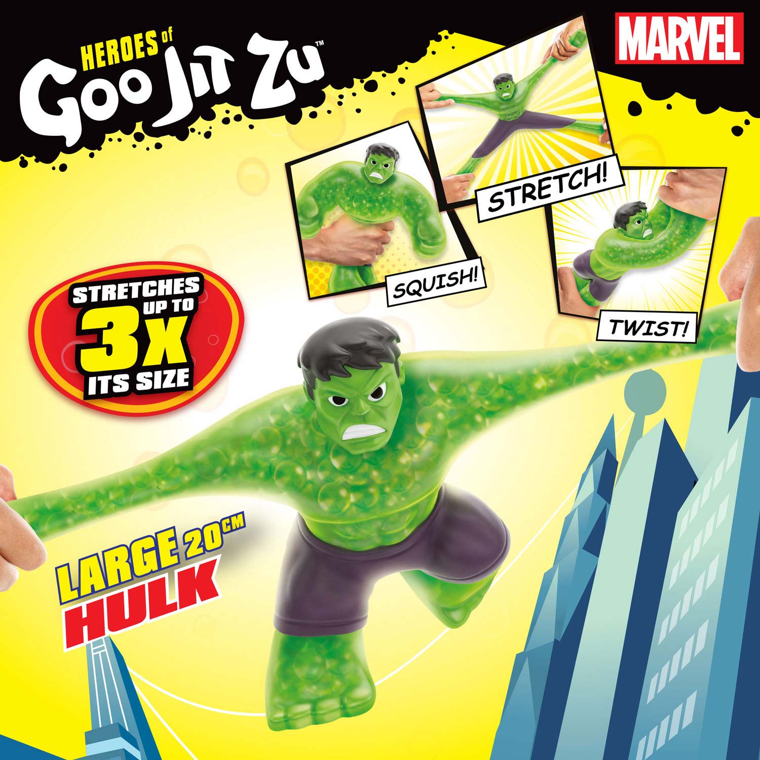 Goo Jit Zu - Figurine Hulk 11 cm