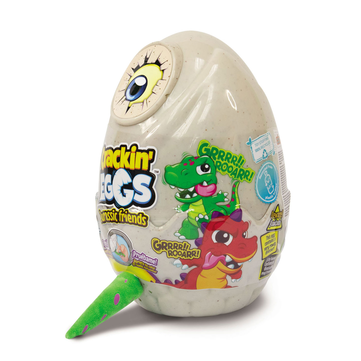 Crackin Egg Dino - Green Z-Rex | Thimble Toys