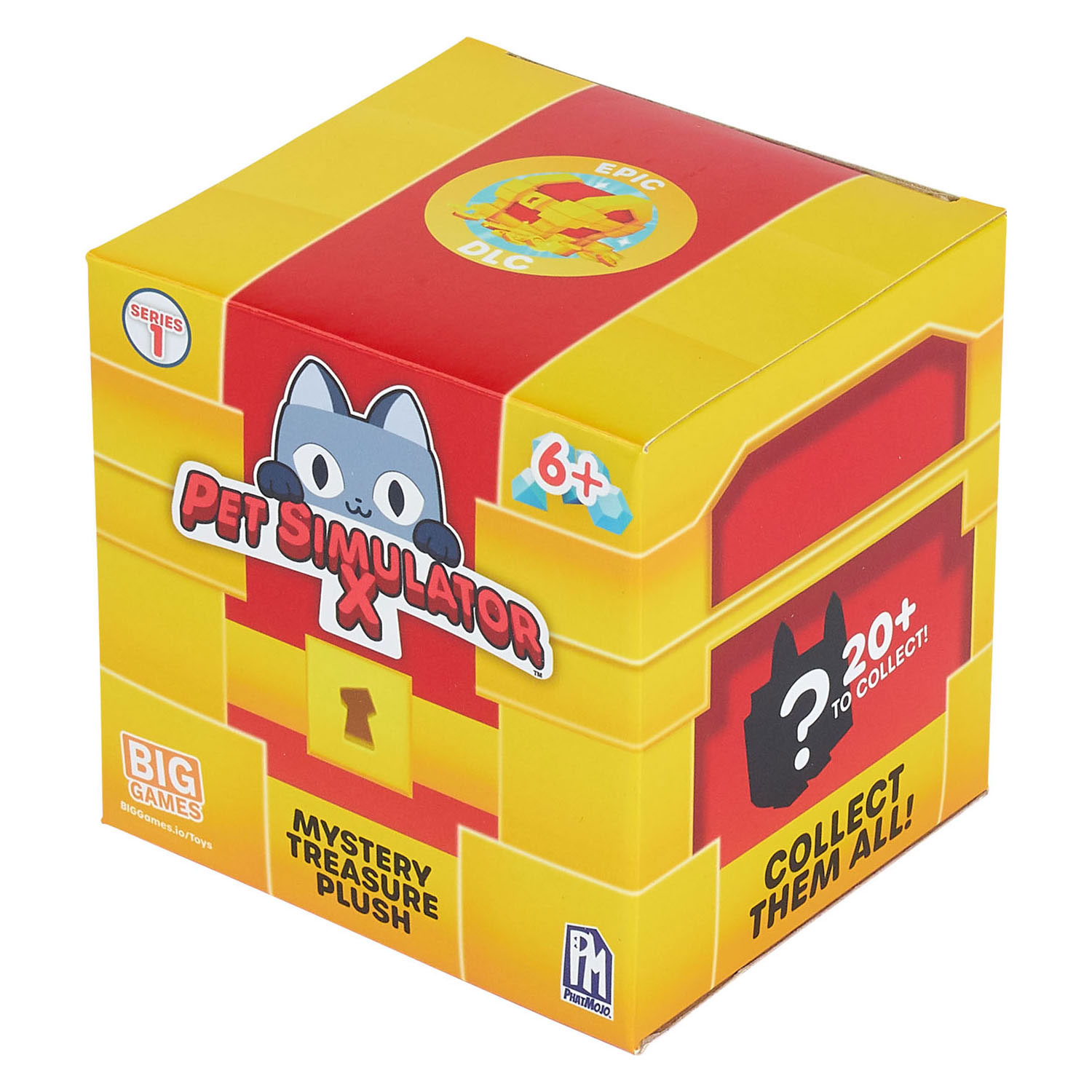 PET SIMULATOR X Mystery Pet Treasure Plush W/ Name Tag (One, 43% OFF