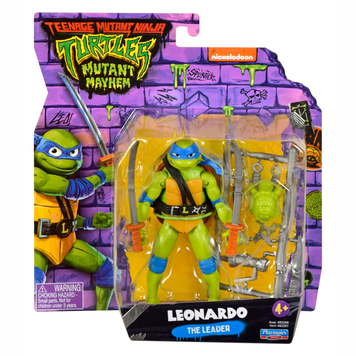 4Pcs Teenage Mutant Ninja Turtles Mini Action Figures Toy Gifts Tmnt  Collection